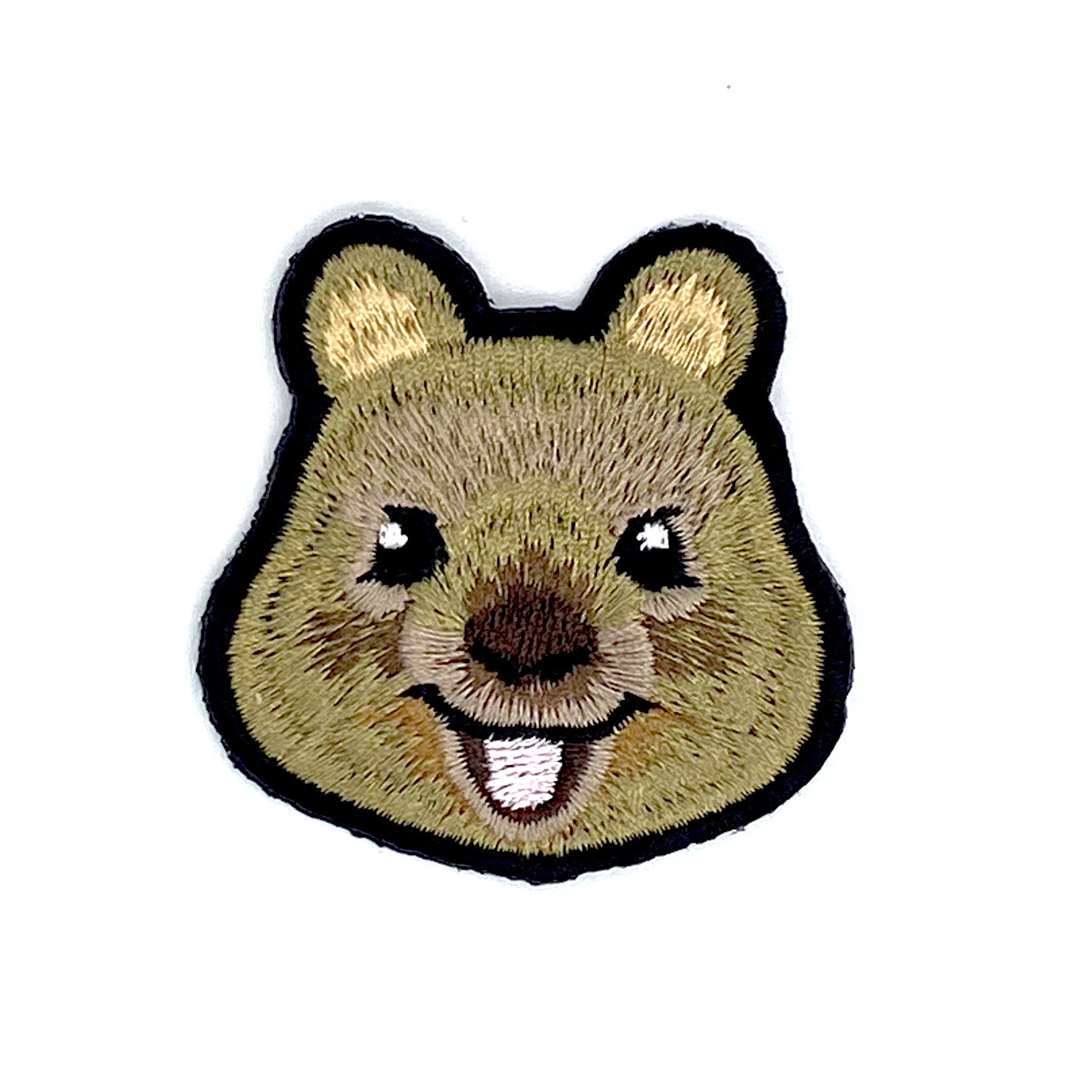 クアッカワラビーの刺繍ワッペン アトリエリジッタ クアッカワラビーの刺繍ワッペン アトリエリジッタ