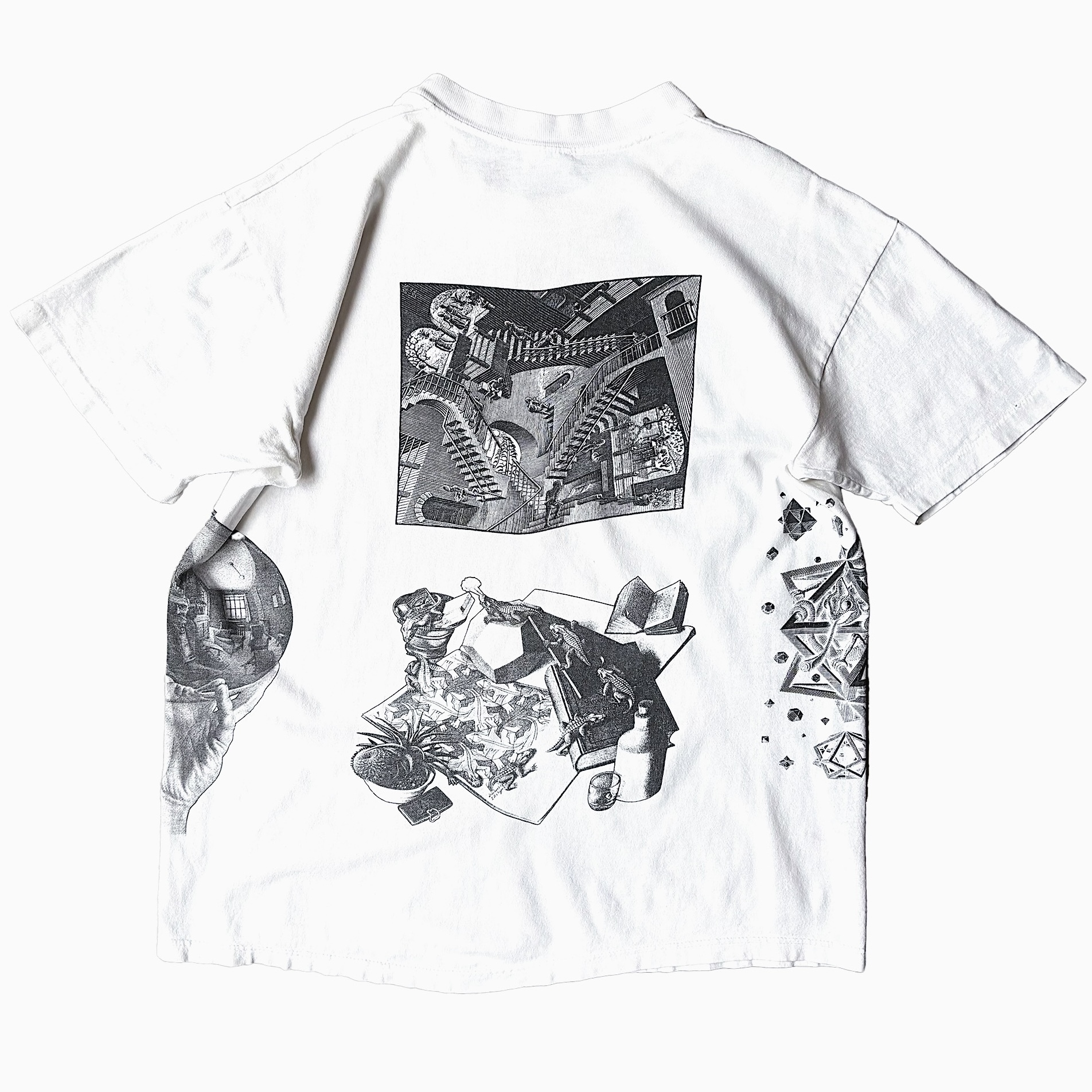 Vintage 80's【Stedman】"M.C. Escher" T-shirt の画像 2