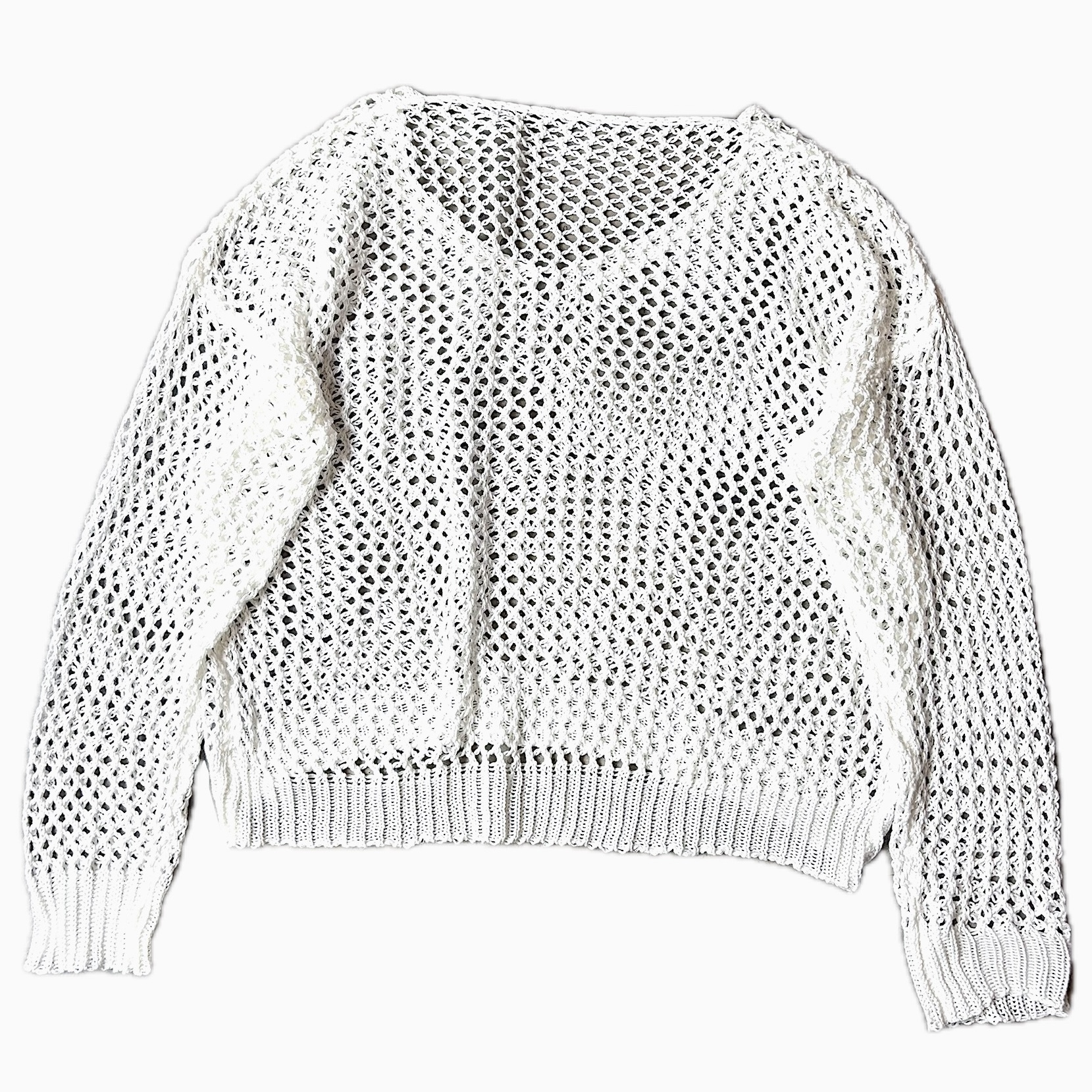 Vintage Mesh Knit Sweater の画像 2