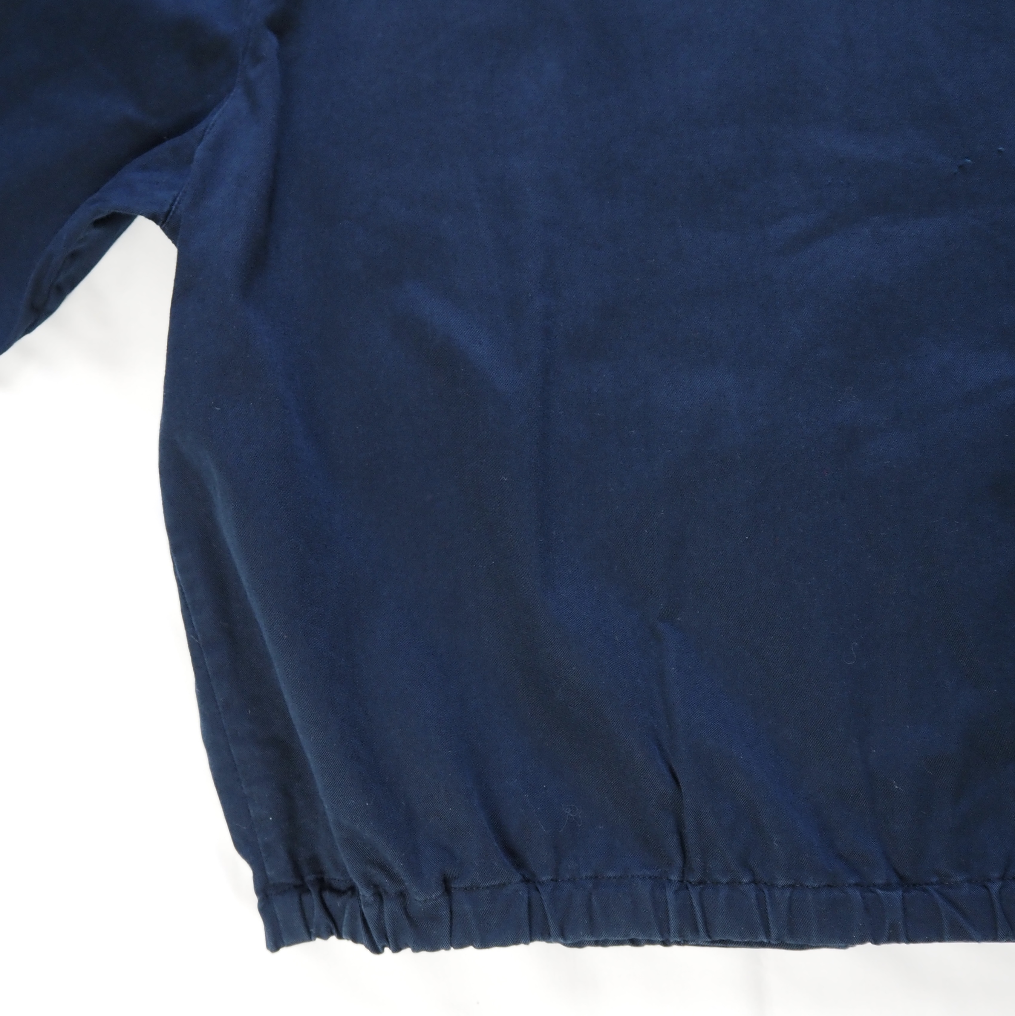 90’s Ralph Lauren コットンスイングトップジャケット ネイビー XL の画像 19