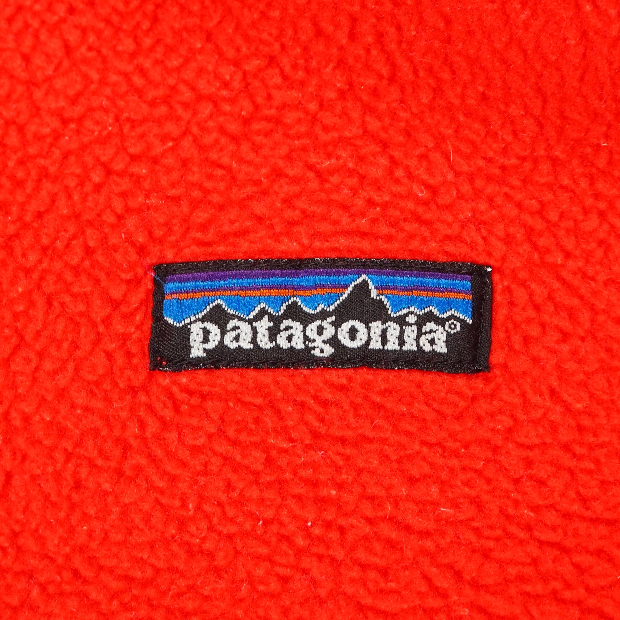 【9/23 20:00入荷】90's Patagonia マースピアル シンチラ レッド Mサイズ の画像 8