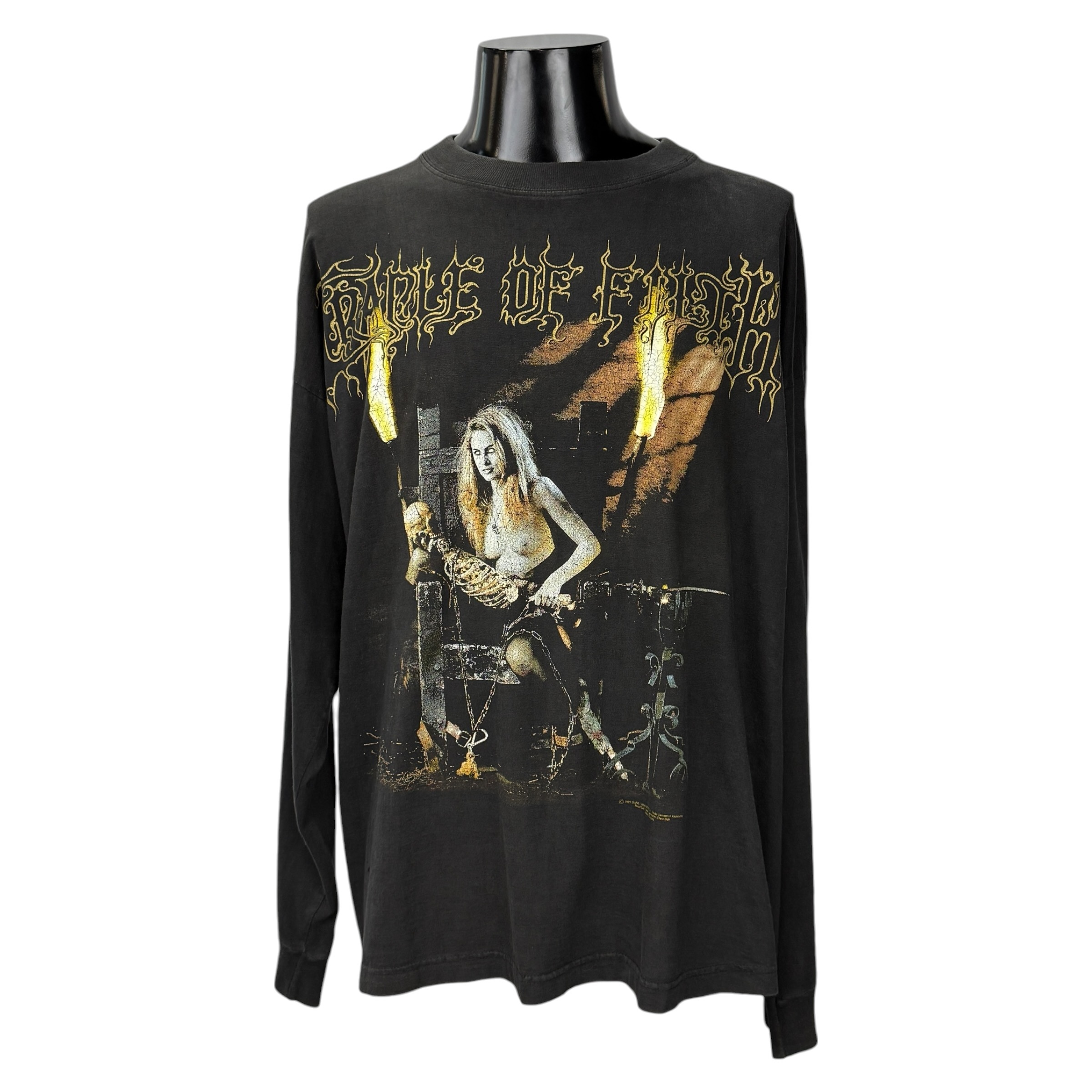 【CRADLE OF FILTH】クレイドル・オブ・フィルス “PSYCHOPATHIA SEXUALIS” 90’s Vintage ロングスリーブTシャツ