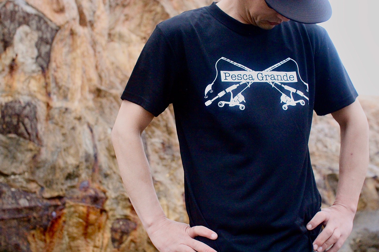 ロゴtシャツ Black Pescagrande ペスカグランデ 釣り服 バス ジギング エギング Pescagrande ロゴtシャツ Black Pescagrande ペスカグランデ 釣り服 バス ジギング エギング Pescagrande