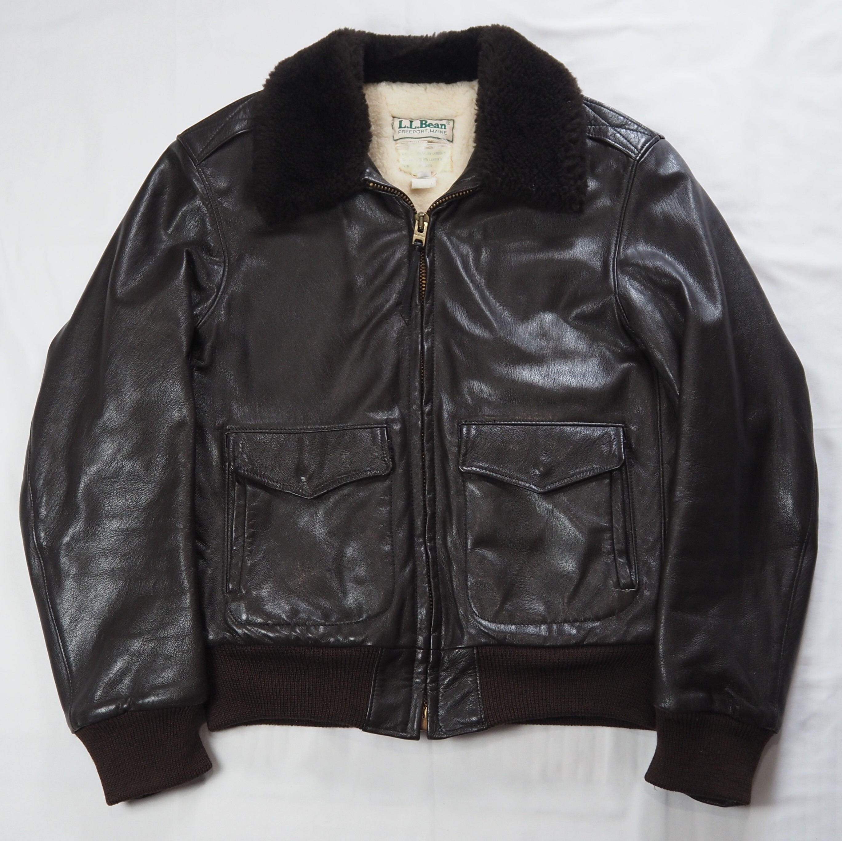 【9/23 20:00入荷】L.L. Bean G-1 レザージャケット