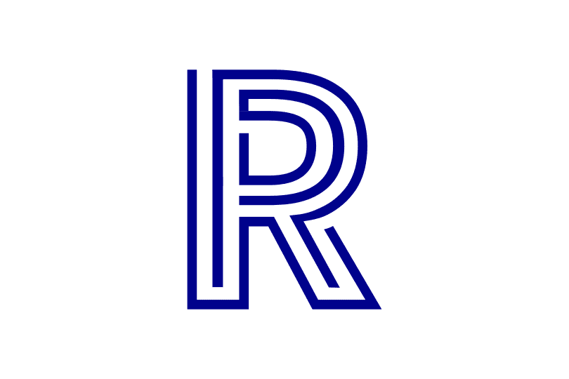 ロゴマーク 大文字 R アルファベットのロゴデザイン Creative Owner クリエイティブなビジネスオーナーのためのデザインストア