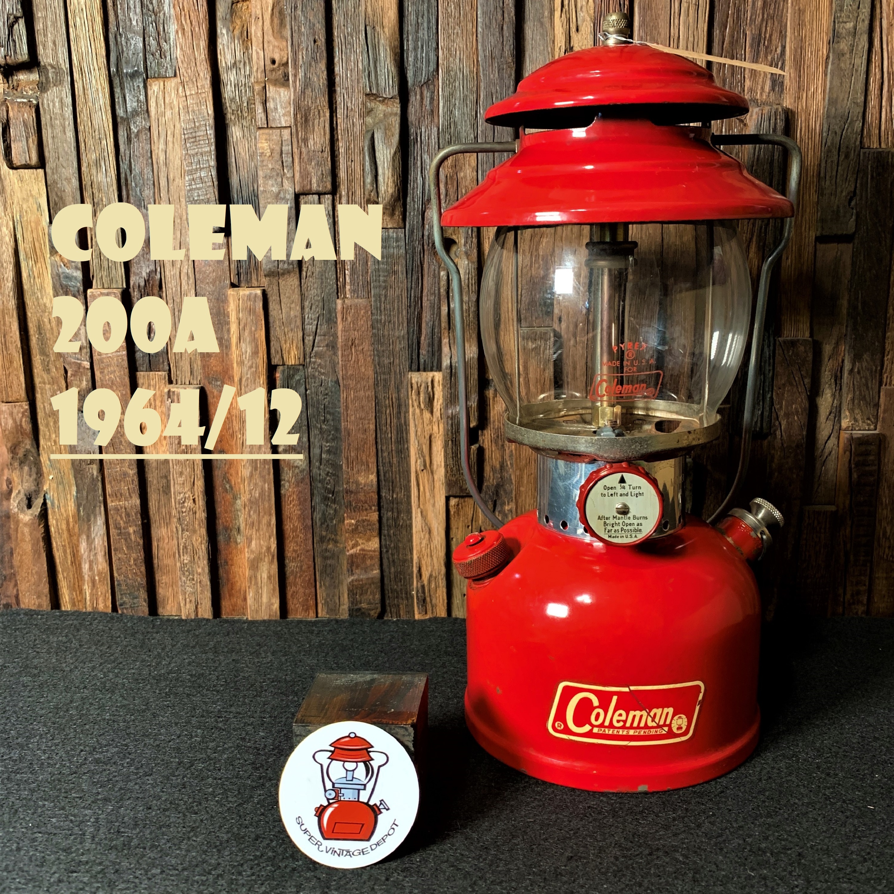 コールマン 0a 1964年12月製造 後期 パテンツペンディング 白枠 ランタン Coleman 完全分解製造済み パイレックスグローブ 美品 キャンプ バースデー Super Vintage Depot スーパービンテージデポ コールマン 0a 1964年12月製造 後期 パテンツペンディング 白枠 ランタン Coleman 完全分解製造済み パイレックスグローブ 美品 キャンプ バースデー Super Vintage Depot スーパービンテージデポ