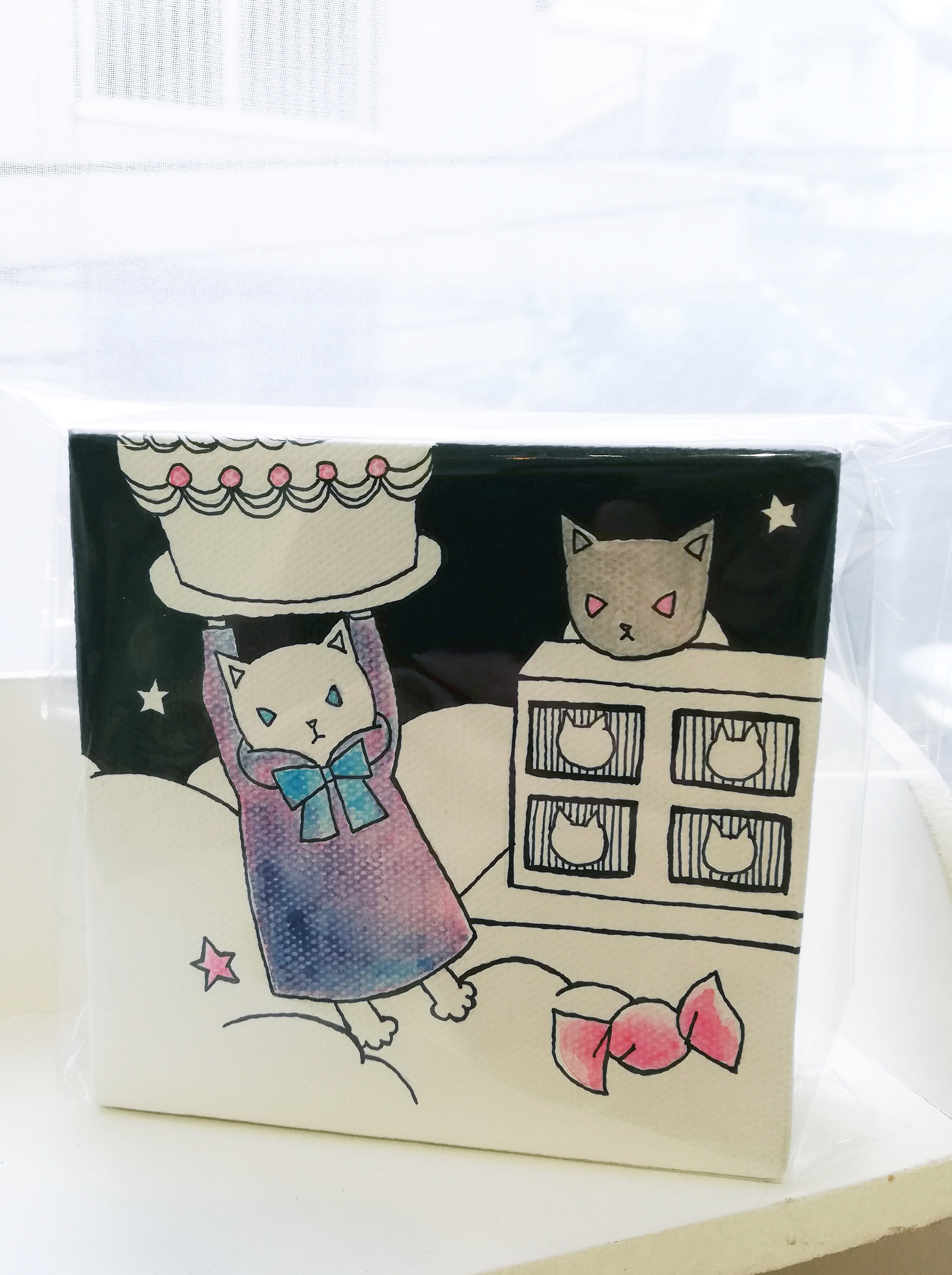 立体キャンバスイラスト 292 102 Hakococo