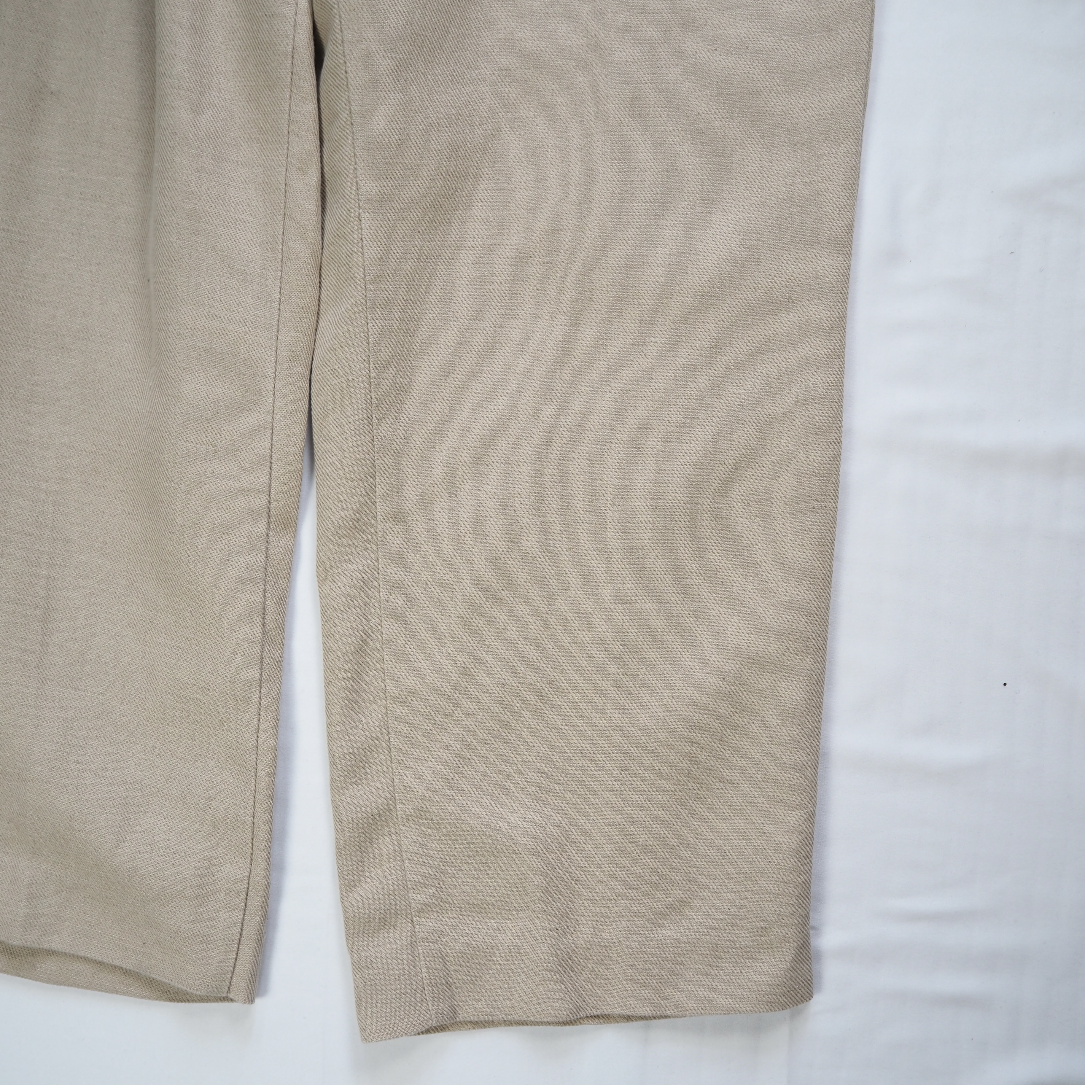 90’s Ralph Lauren リネンスラックス アメリカ製  約35×28 の画像 10