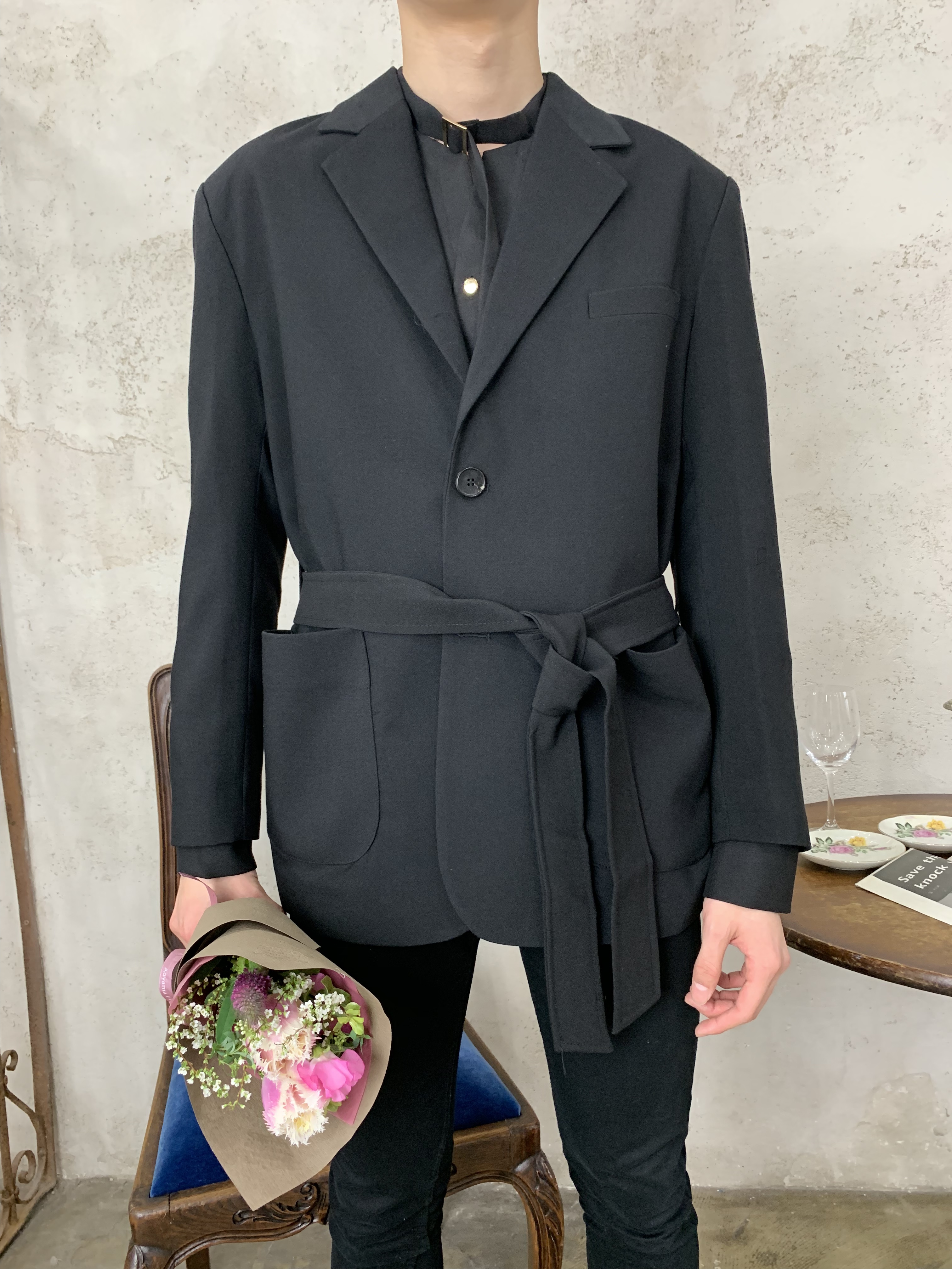 即納商品 ベルトジャケット Or 韓国メンズファッション通販サイト Sober