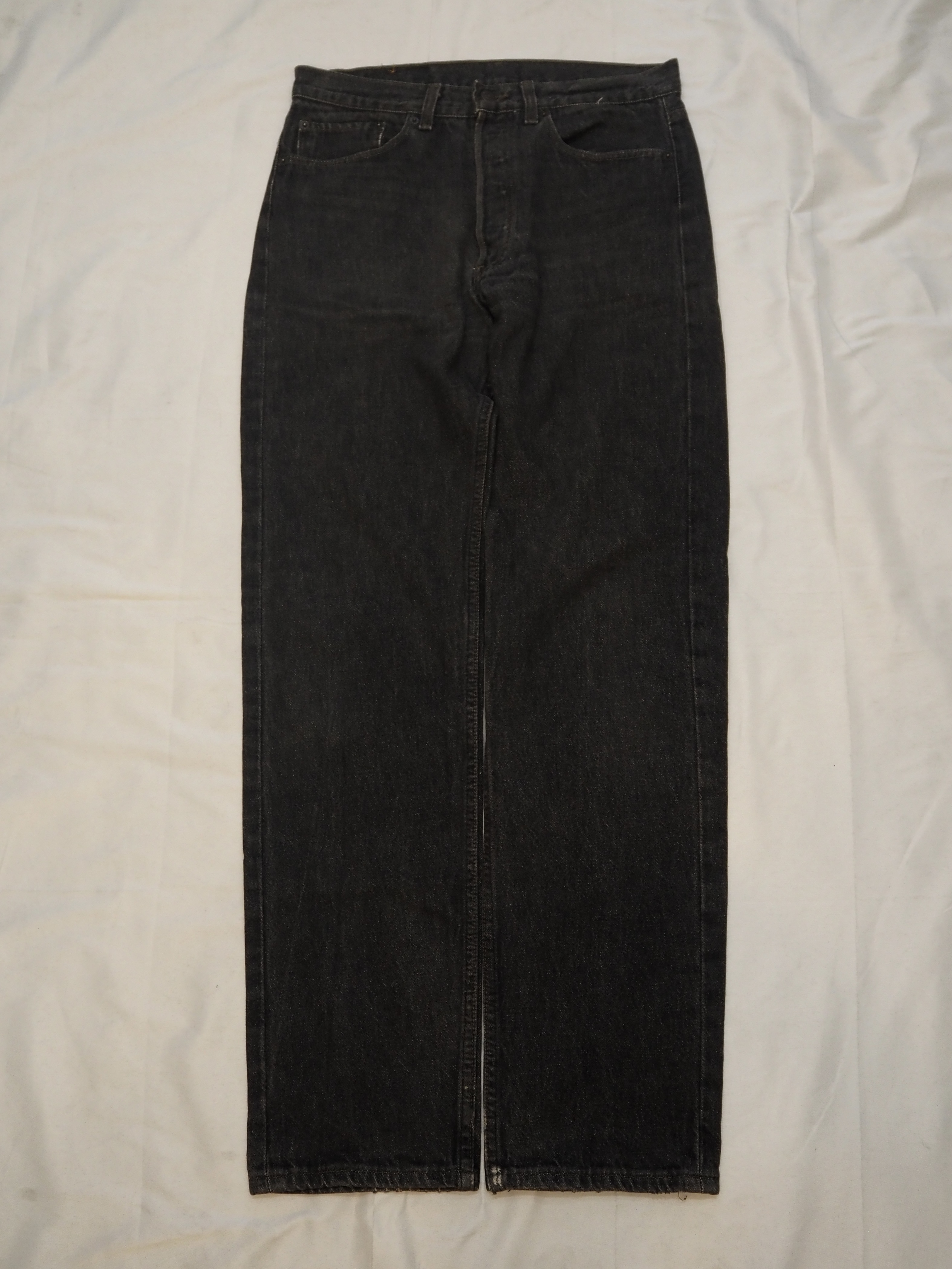 90’s Levi’s 501 Black Denim “先染め" "アメリカ製"