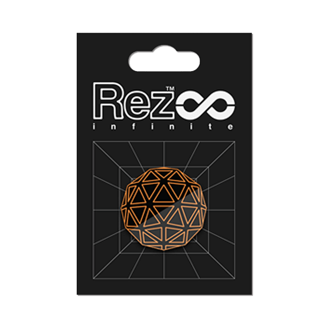 【Rez Infinite】ピンバッジ(Player Form 00) - 画像1
