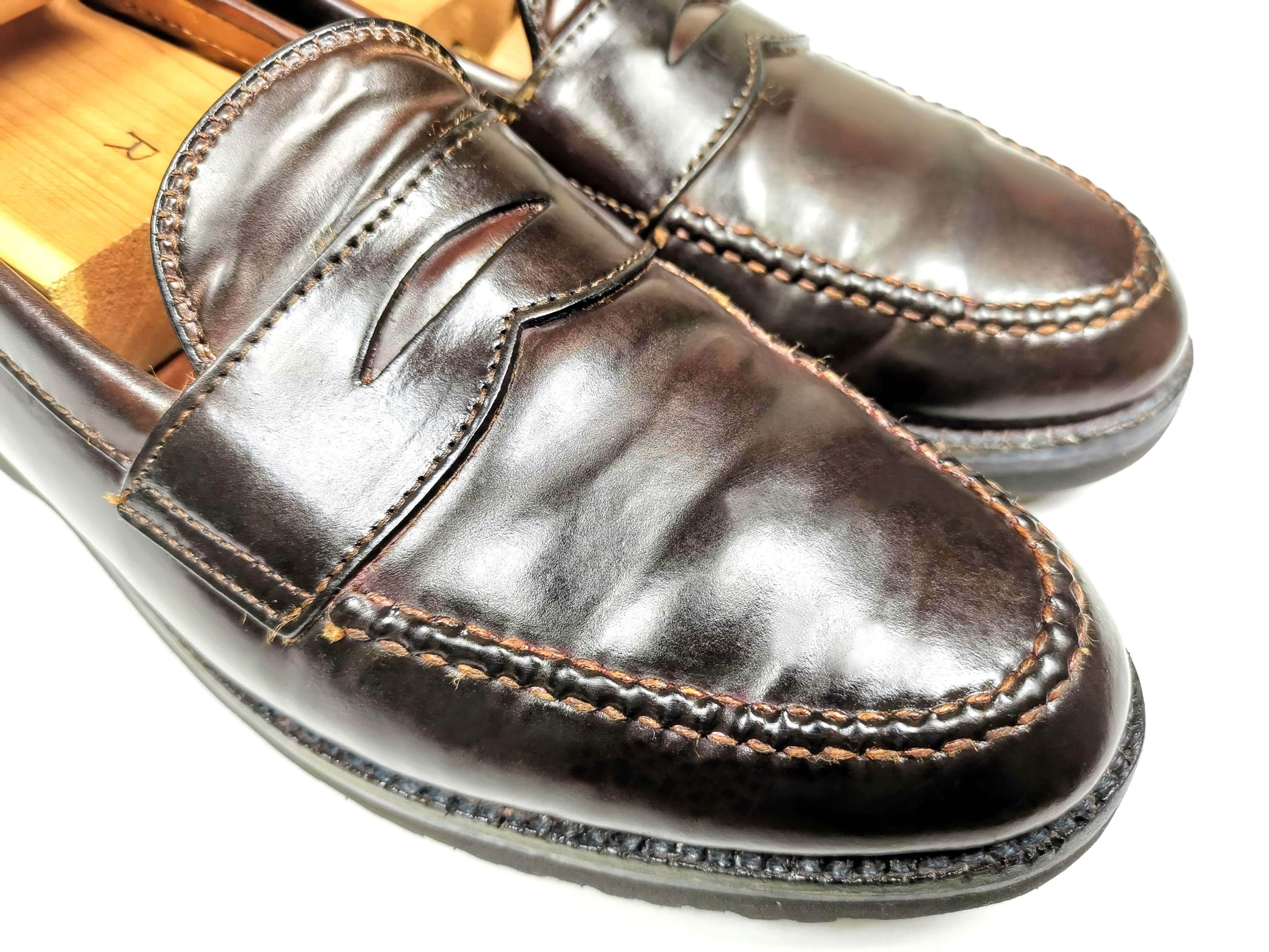 オールデン 「986」 ペニーローファー コードバン ヴァンラスト サイズ9.5B | 高級靴専門店 KING OF SHOES