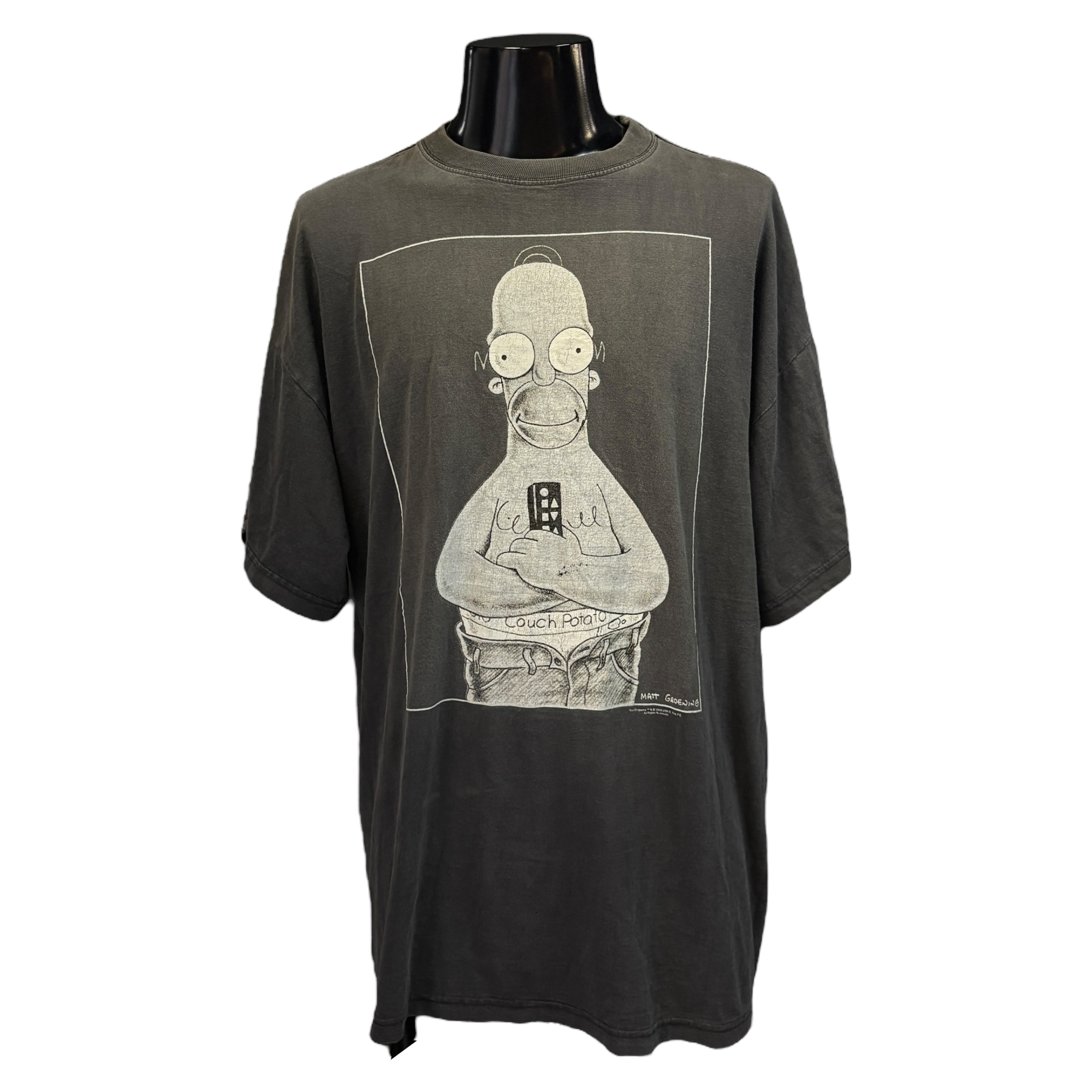 【THE SIMPSONS】シンプソンズ ホーマーシンプソン CK Vintage Tシャツ XL