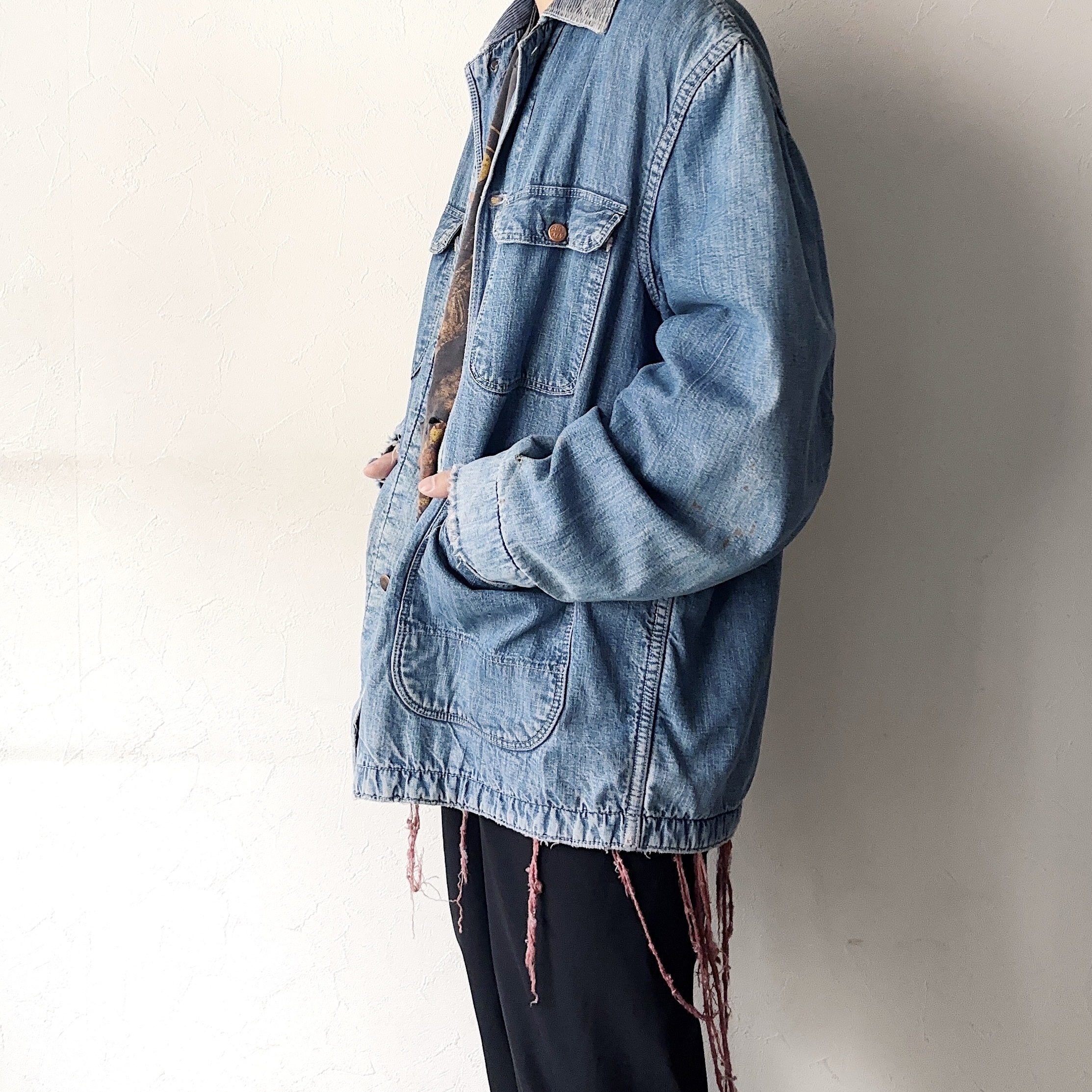 Vintage 50's【BIG MAC】Grunge Denim Jacket の画像 4
