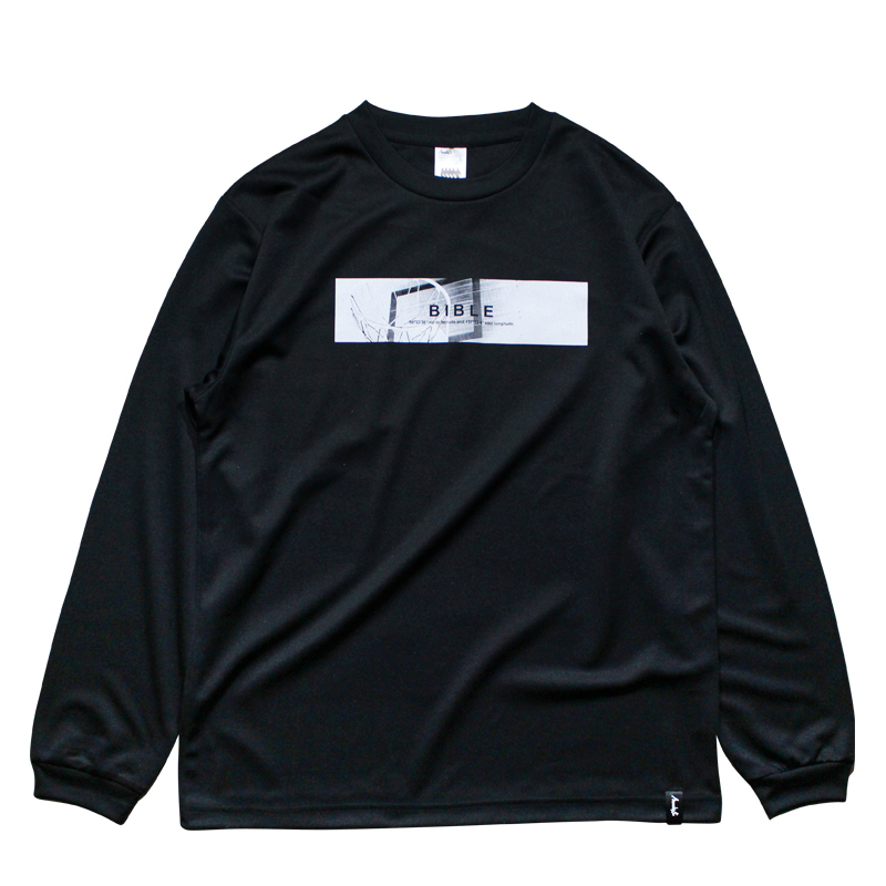 BIBLE L/S PL <Black×White> - 画像1