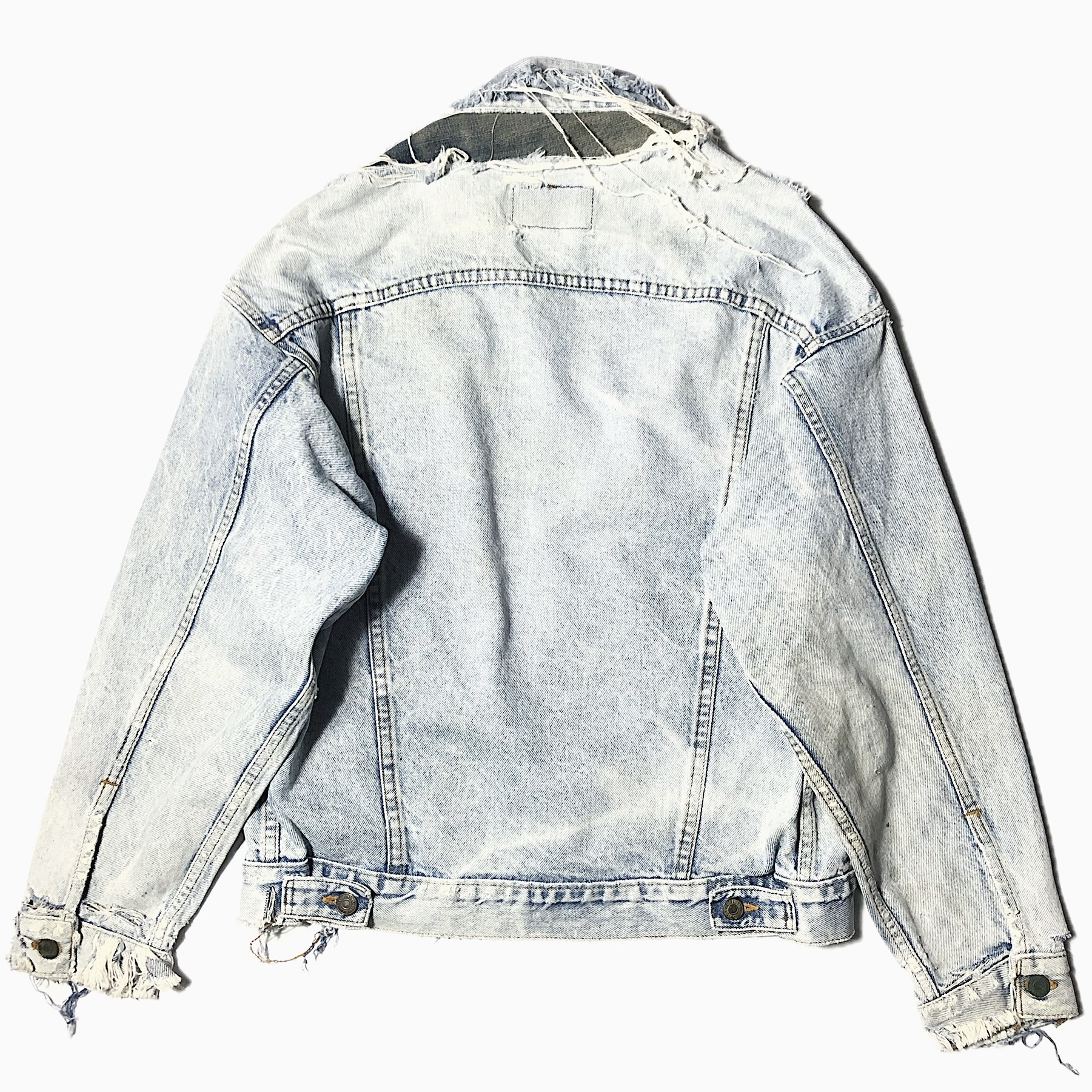 Vintage 80〜90's【Levi's】Grunge Denim Jacket の画像 2