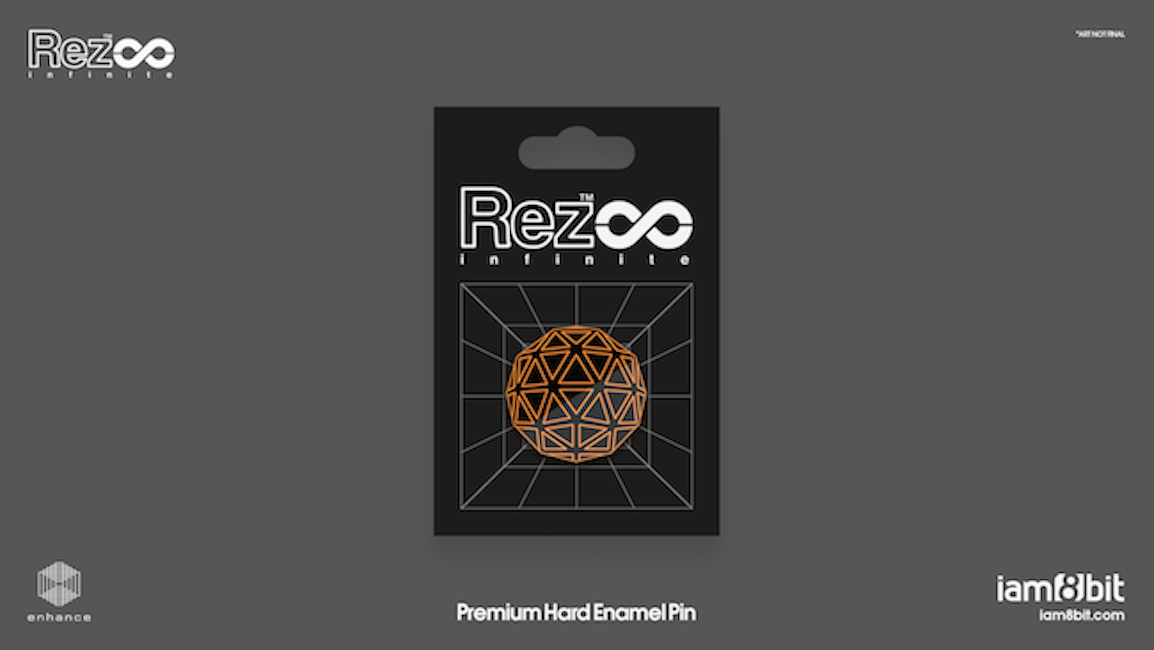【Rez Infinite】ピンバッジ(Player Form 00) - 画像2