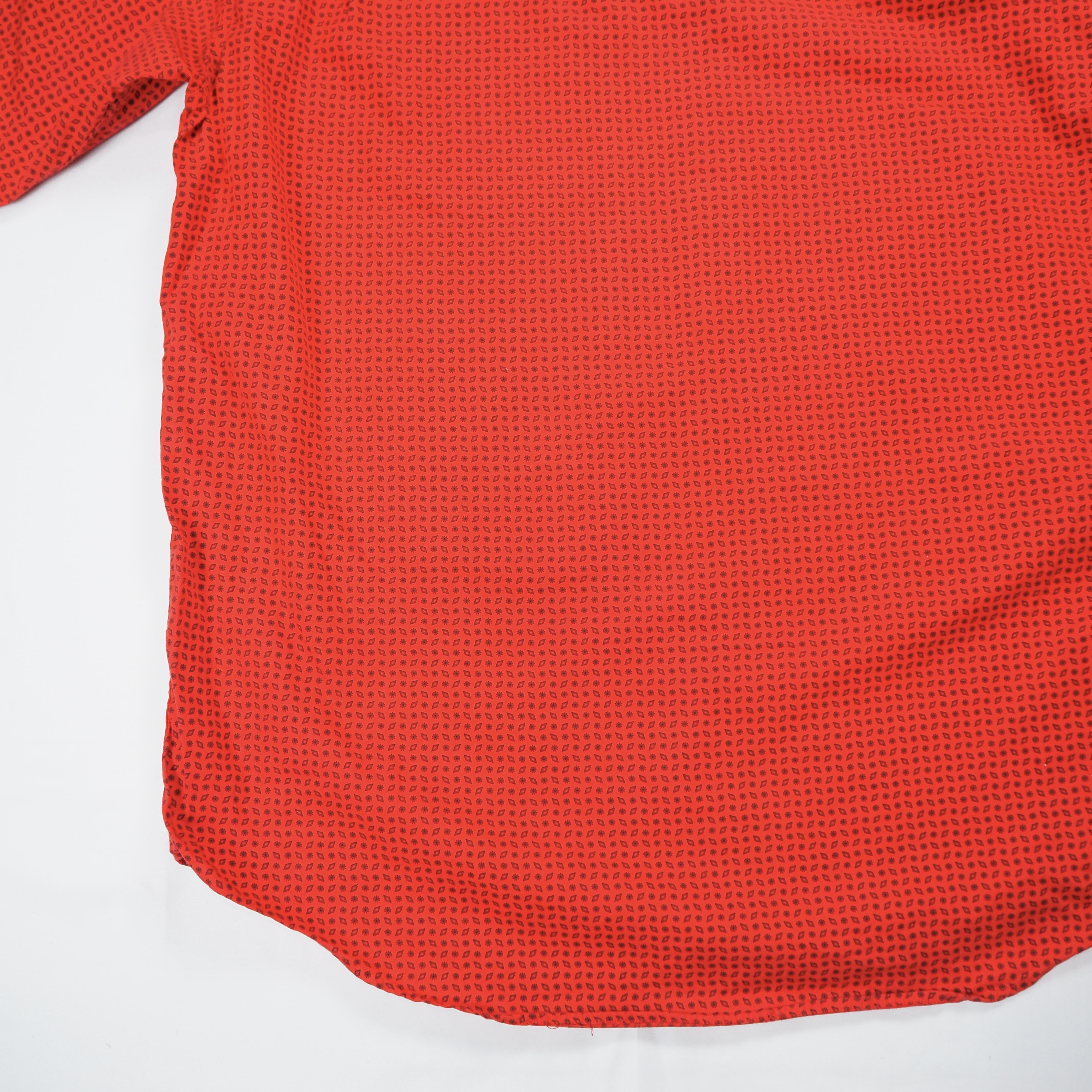 90’s OLD GAP コットンシャツ Lサイズ レッド の画像 16