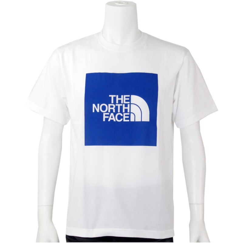 "THE NORTH FACE|ザ・ノース・フェイス|S/S Colored Square Logo Tee|ショートスリーブカラードスクエアロゴティー(メンズ)|TNFブルー"