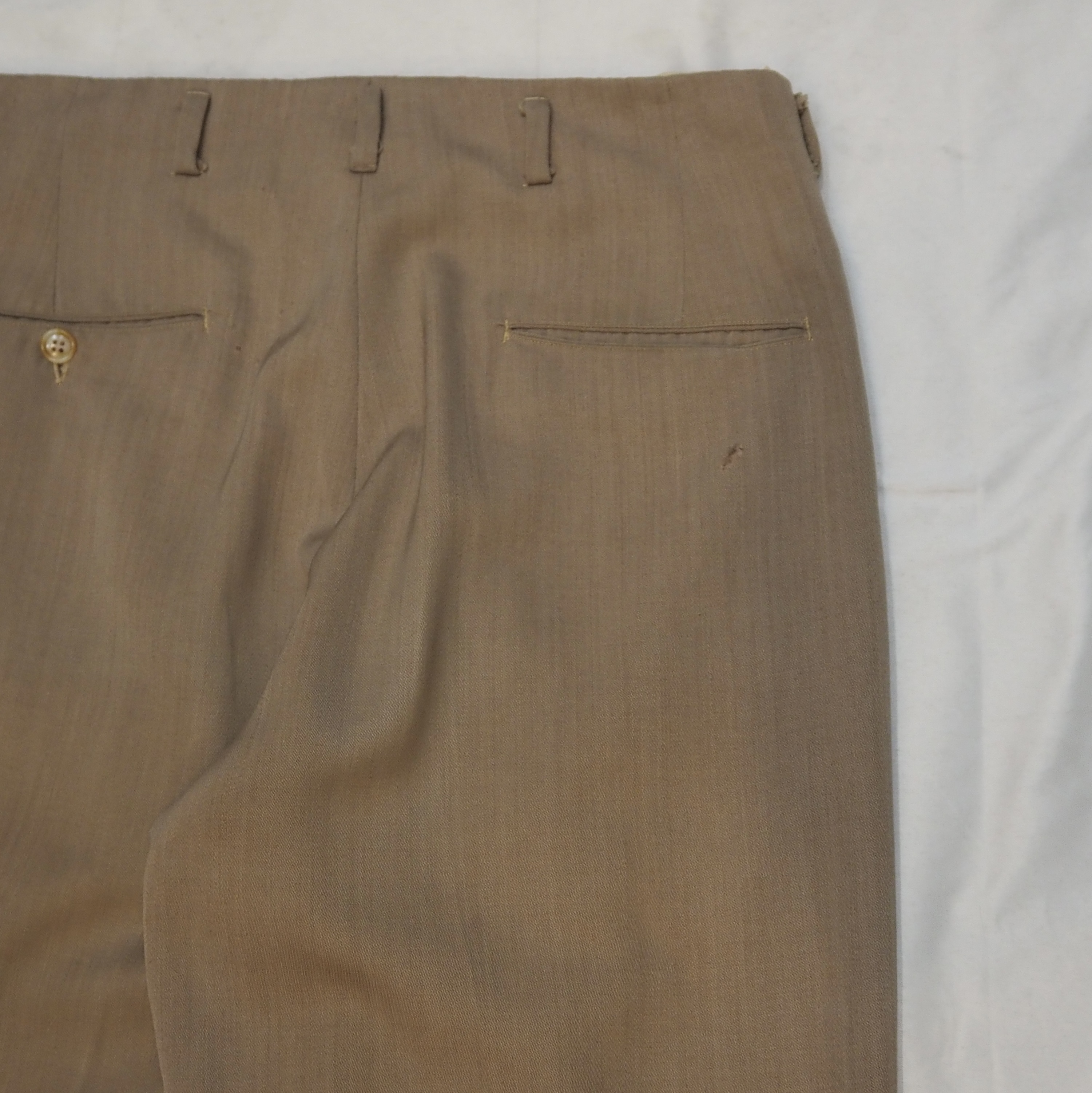 50’s Vintage Wool Slacks 30×30 の画像 15