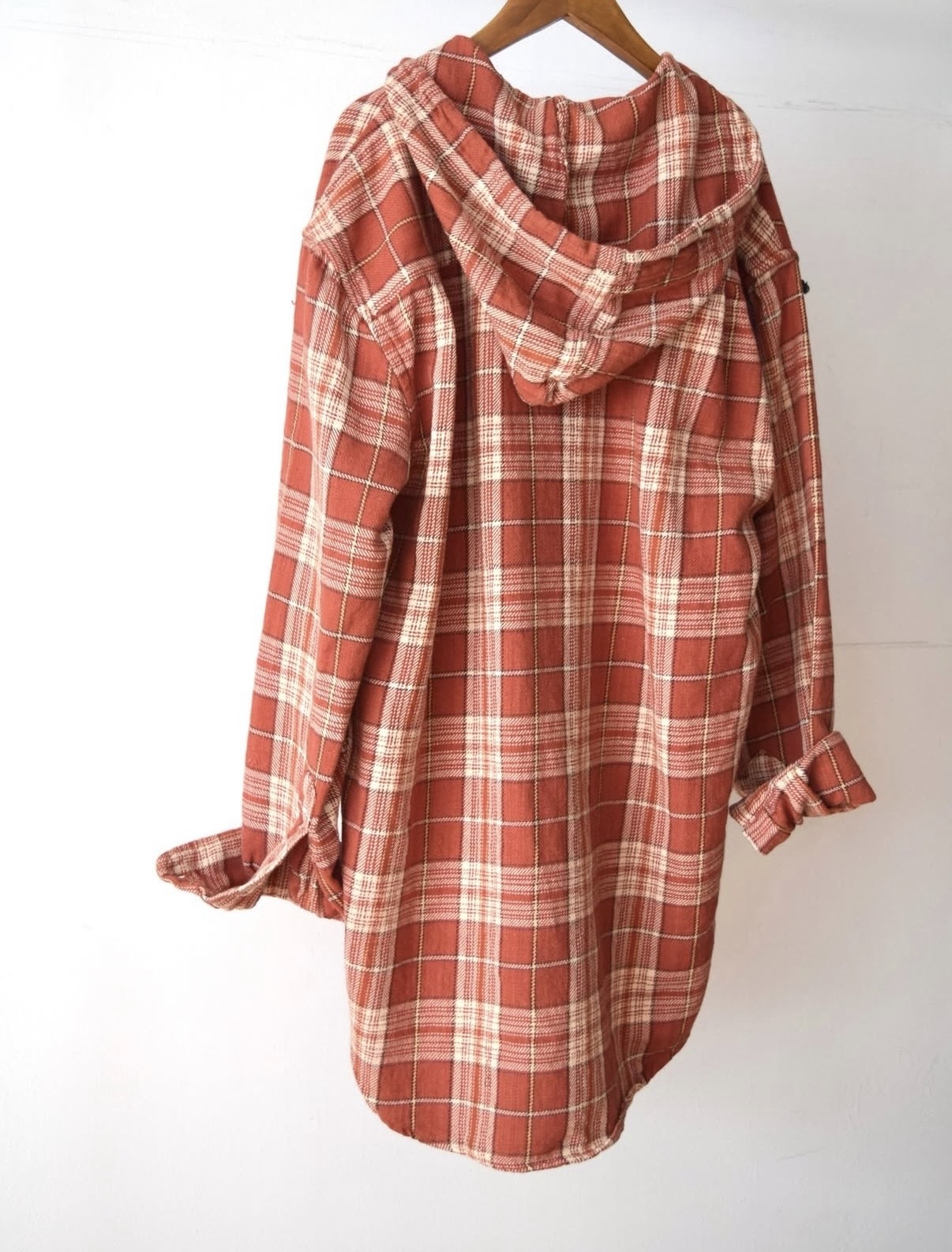 1990s〜 Dickies flannel parka orange check “DEAD STOCK” の画像 4