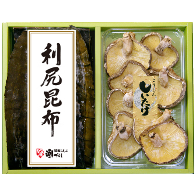 KS-30 昆布 椎茸詰合せ - 画像1