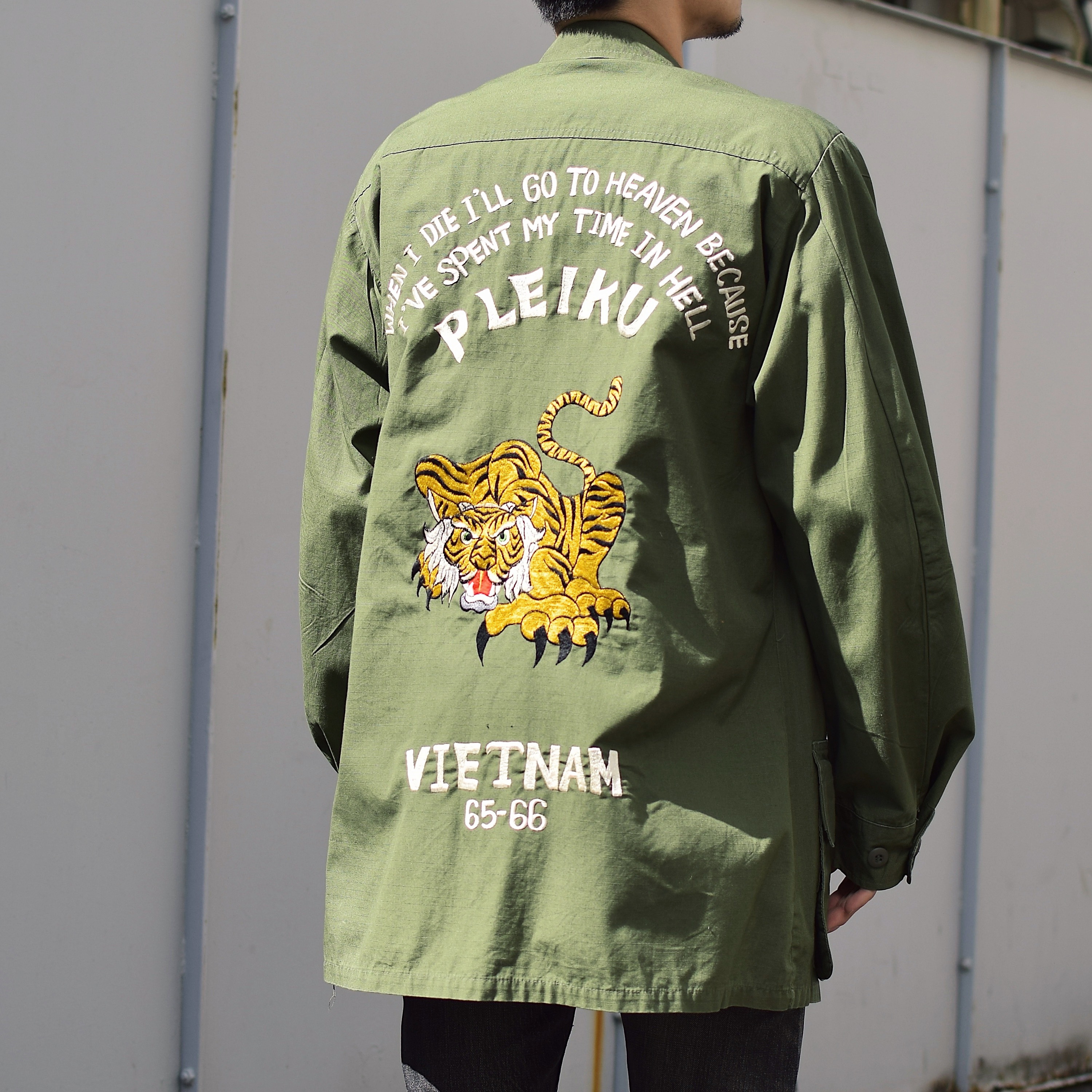Vintage 70's【HENDERSON MFG. CO.】"VIETNAM" U.S.ARMY Jungle Fatigue Jacket の画像 4