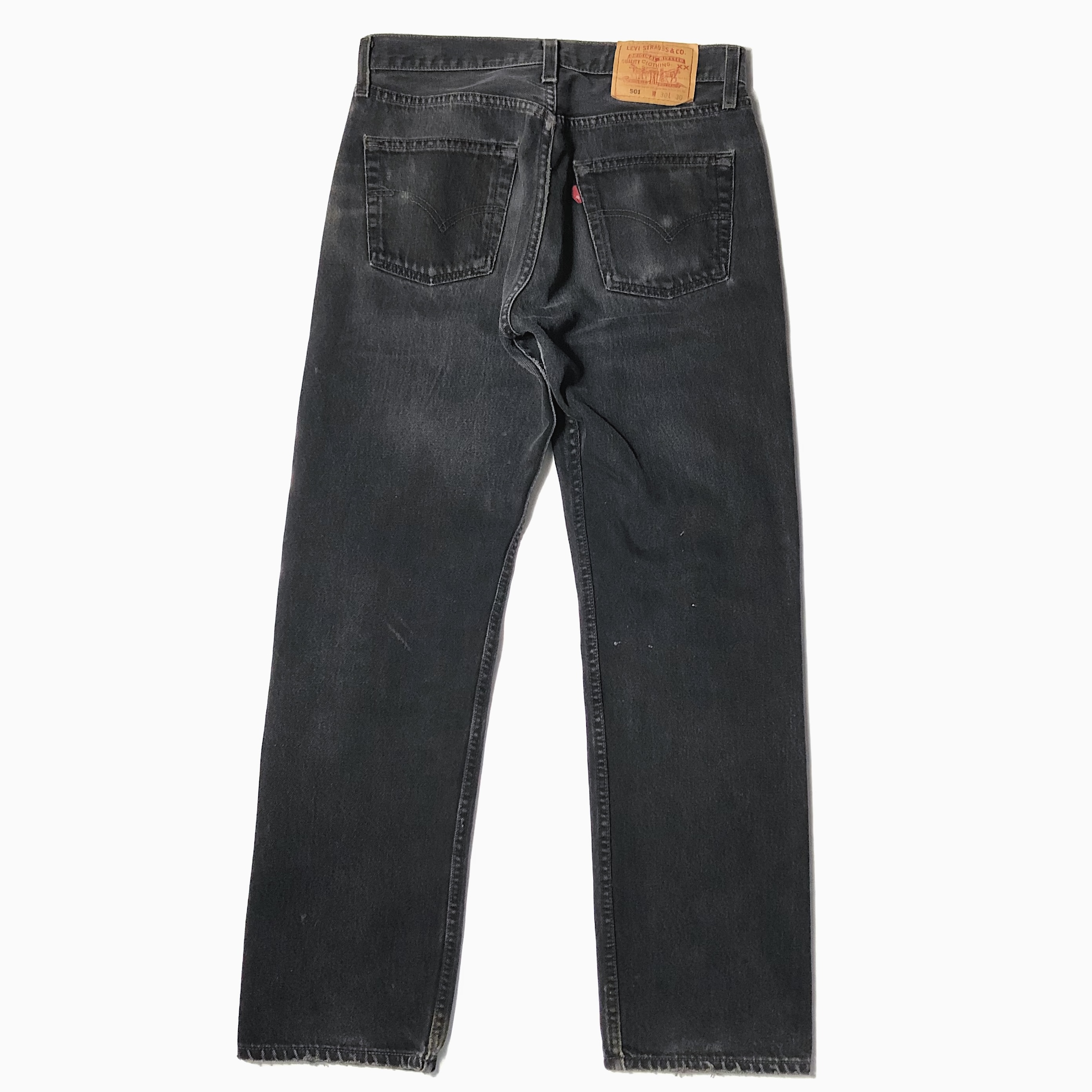 Vintage 90's【Levi's】501 Black Denim Pants の画像 2