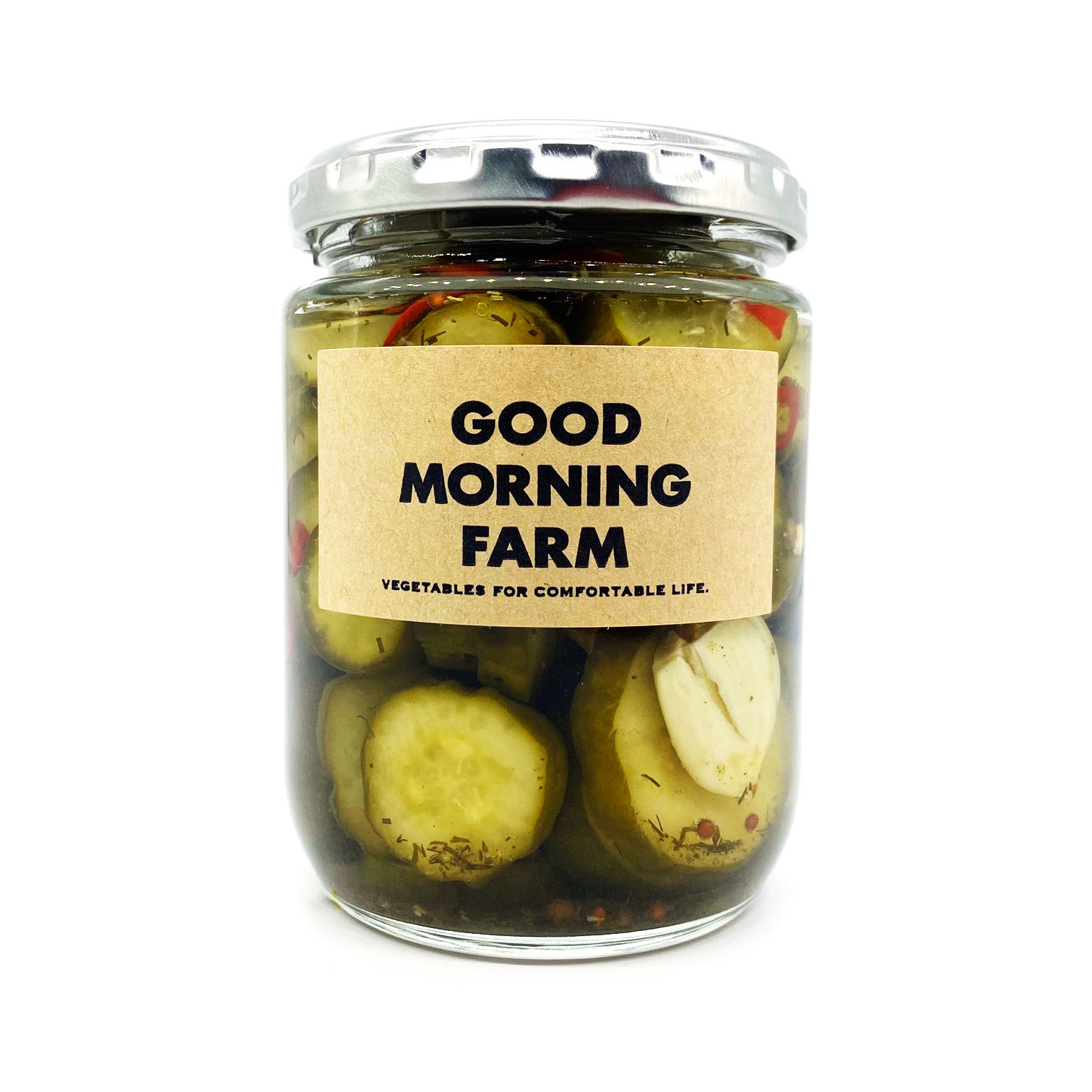 ふつうのきゅうりピクルス Good Morning Farm