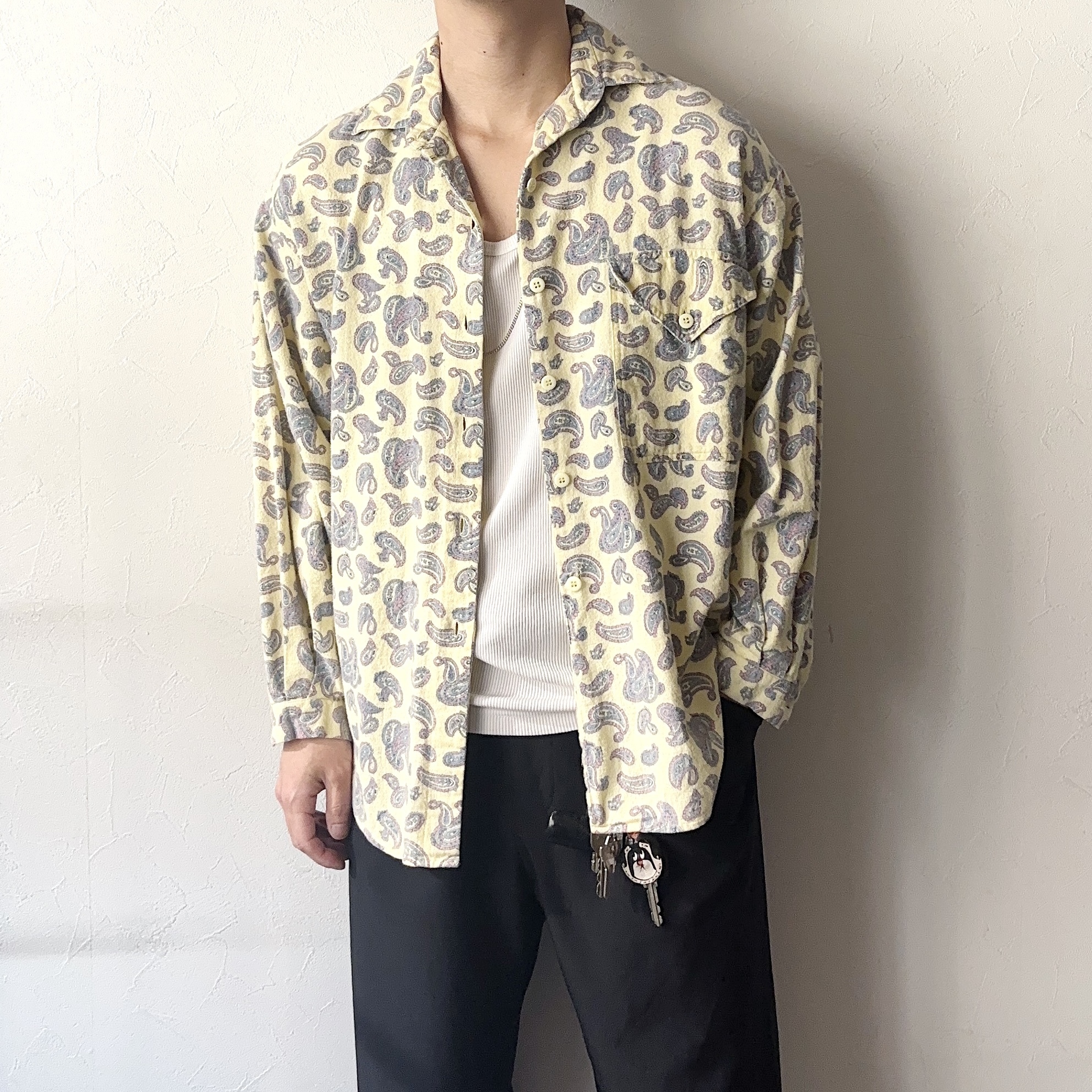 Vintage 60's【That's it!】Patterned Shirt の画像 3