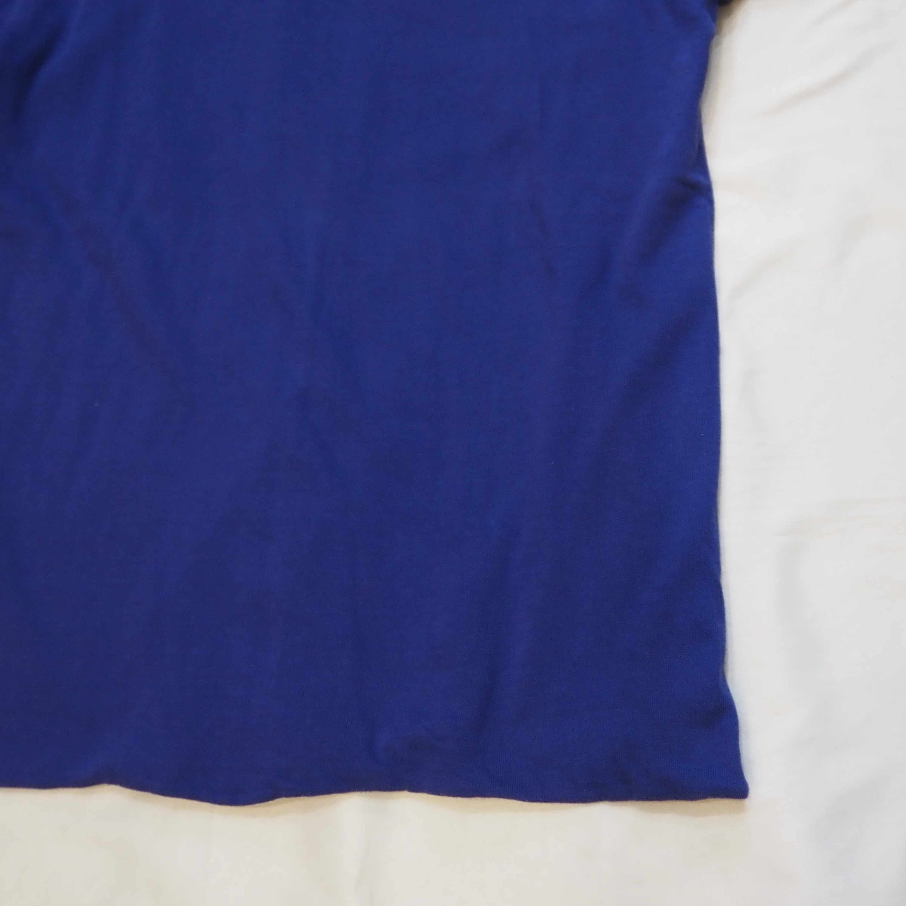 60’s Wilton ダブルフェイス Tシャツ ブルー×ホワイト の画像 5
