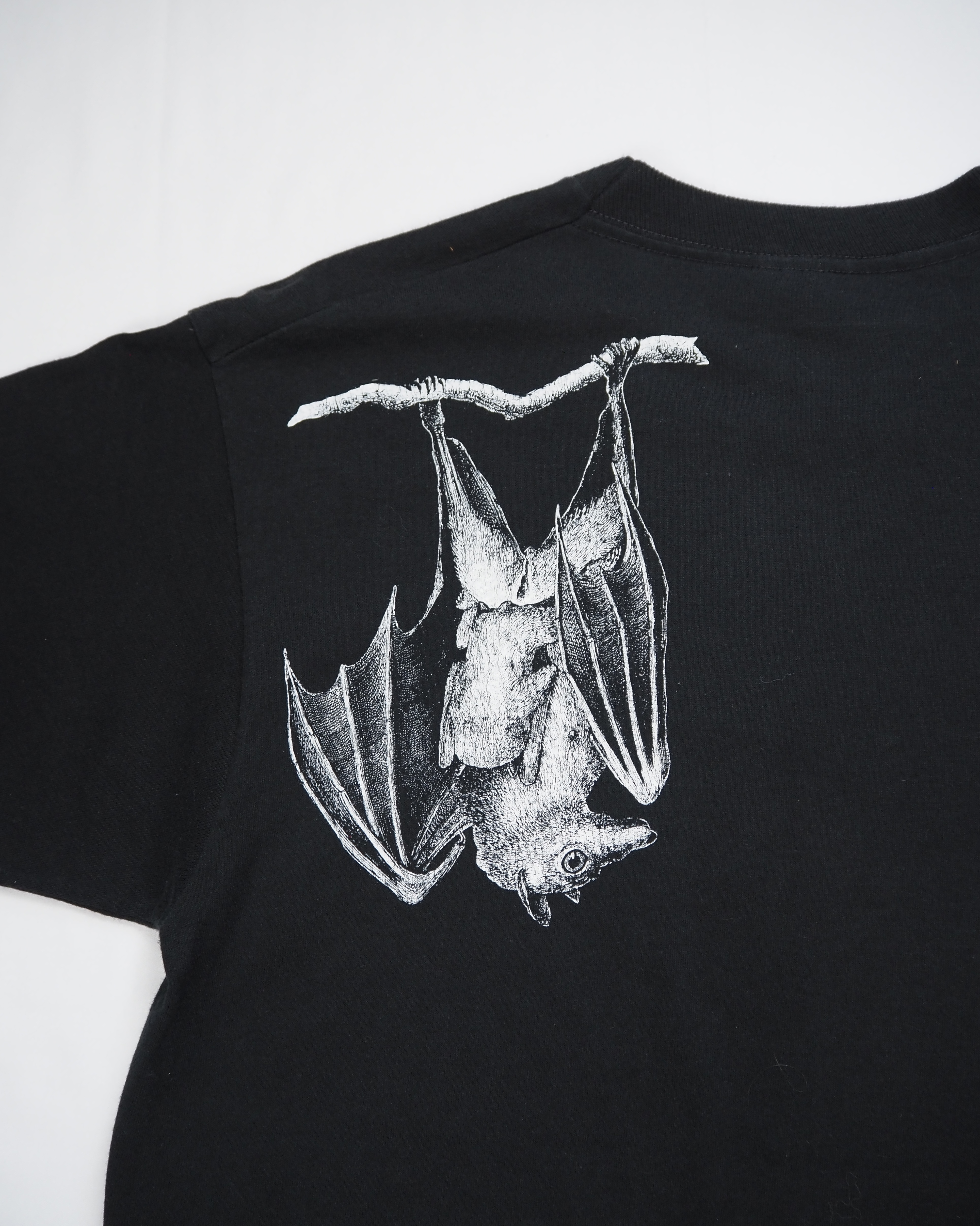 80’s フルーツ コウモリTシャツ 両面プリント Lサイズ の画像 12