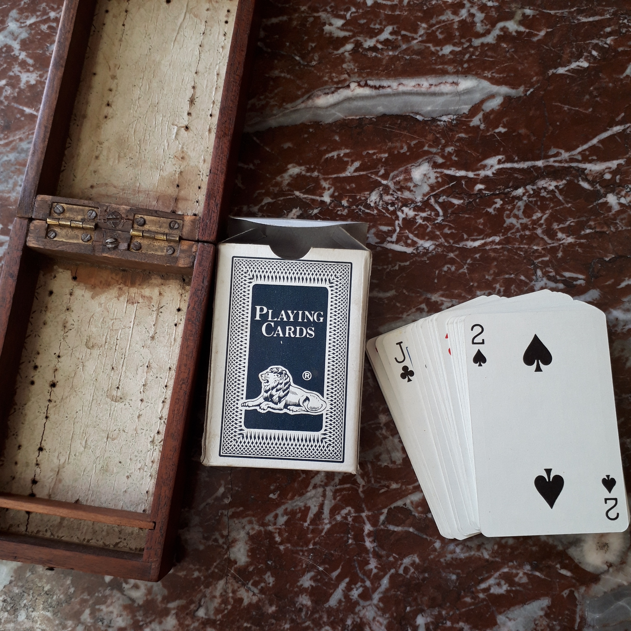 トランプ 木箱 1410y021 British Fan