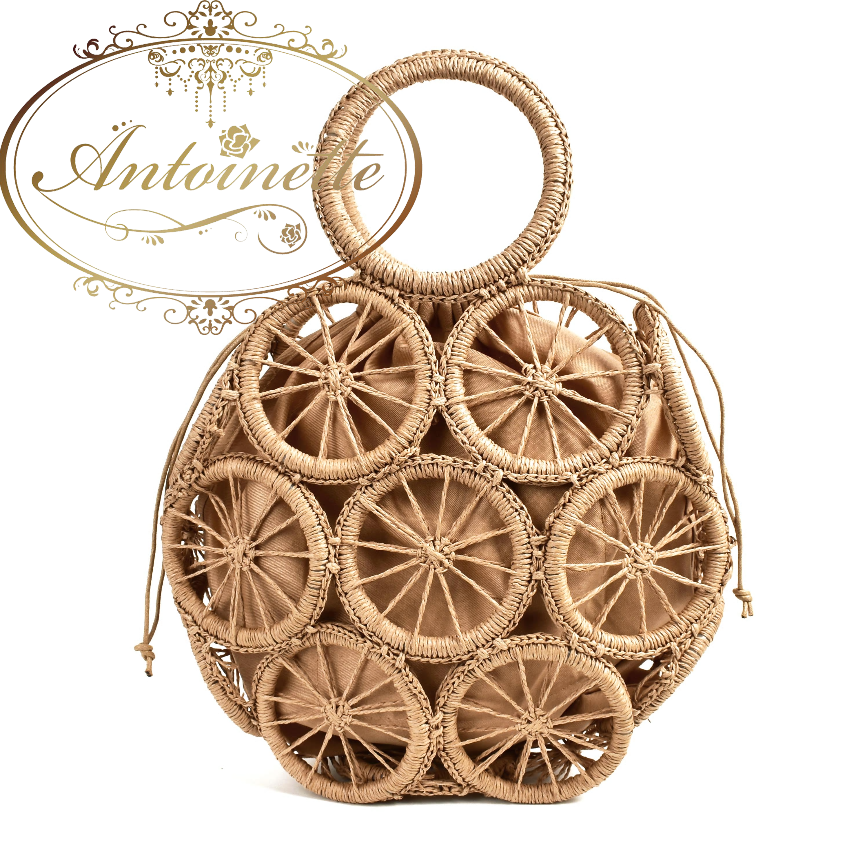 カゴバック 夏物 バッグ 可愛い Bag Ladies Summer Lemon Antoinette