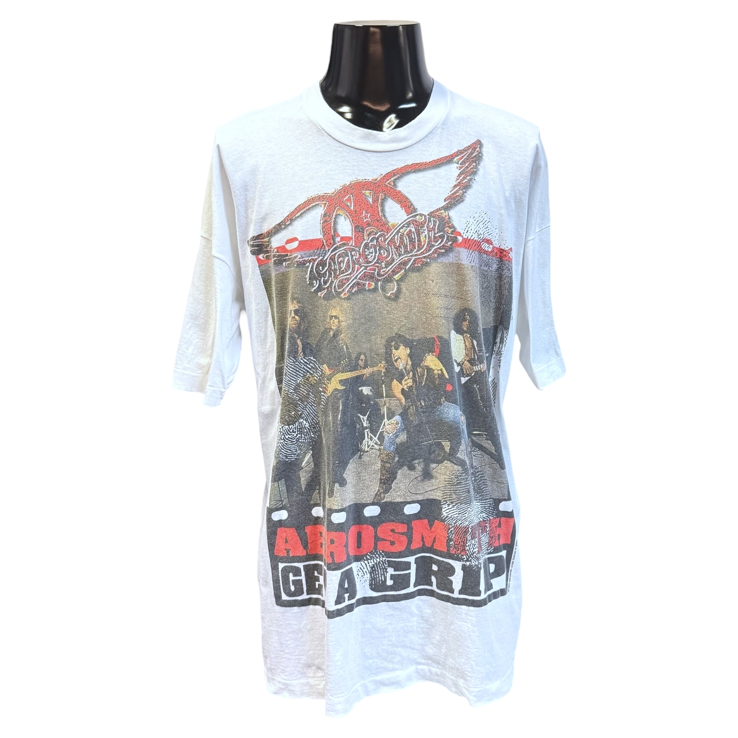 【AEROSMITH】エアロスミス “GET A GRIP TOUR” 90’s Vintage Tシャツ XL相当
