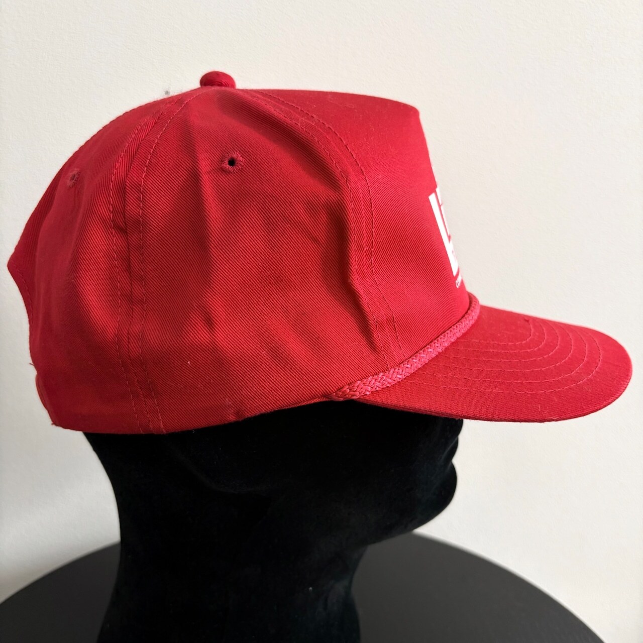 80s Linn's TRUCK SALVAGE トラッカーキャップ スナップバック の画像 3