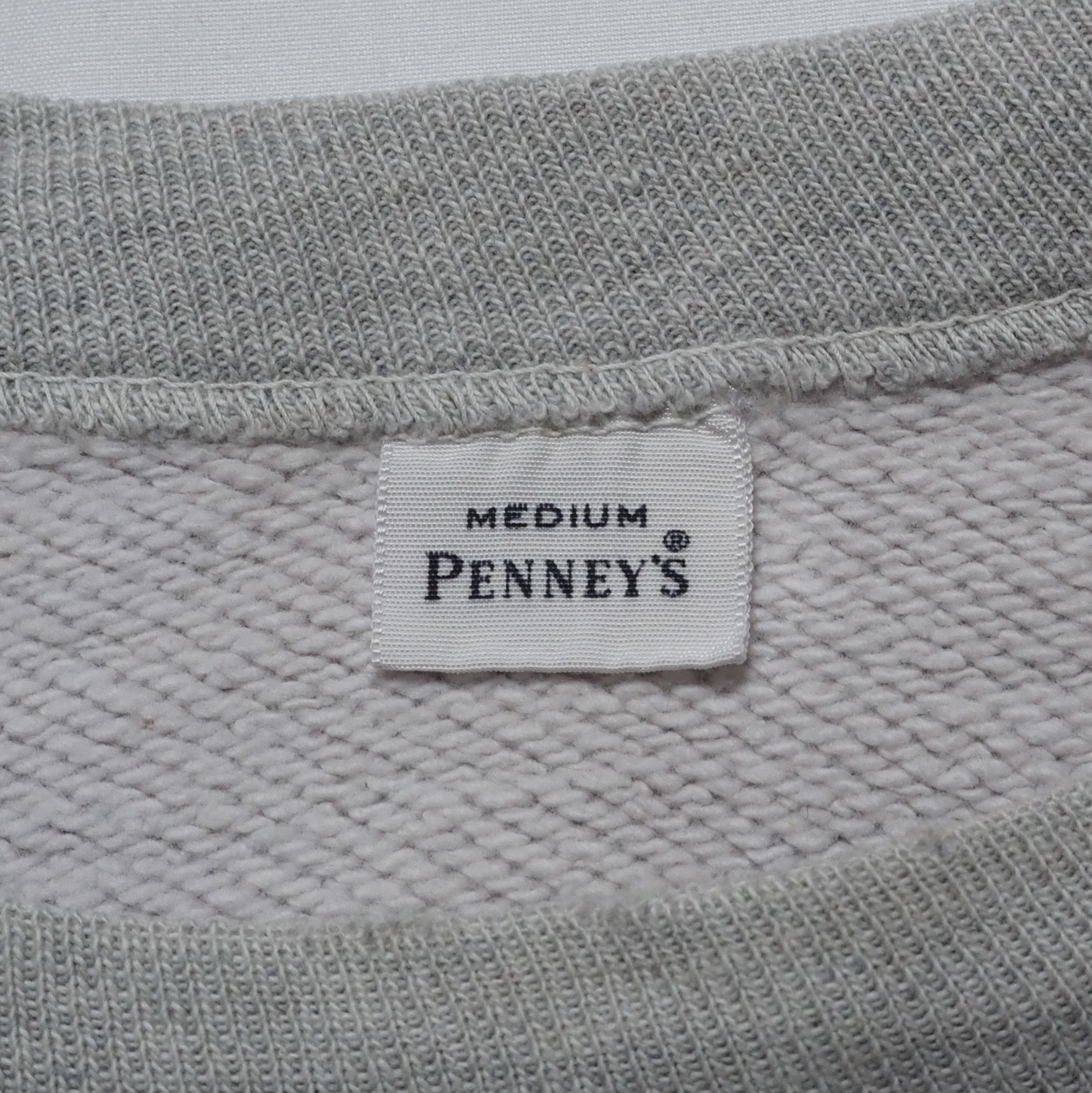 60’s Penny’s ヴィンテージスウェット グレー の画像 10