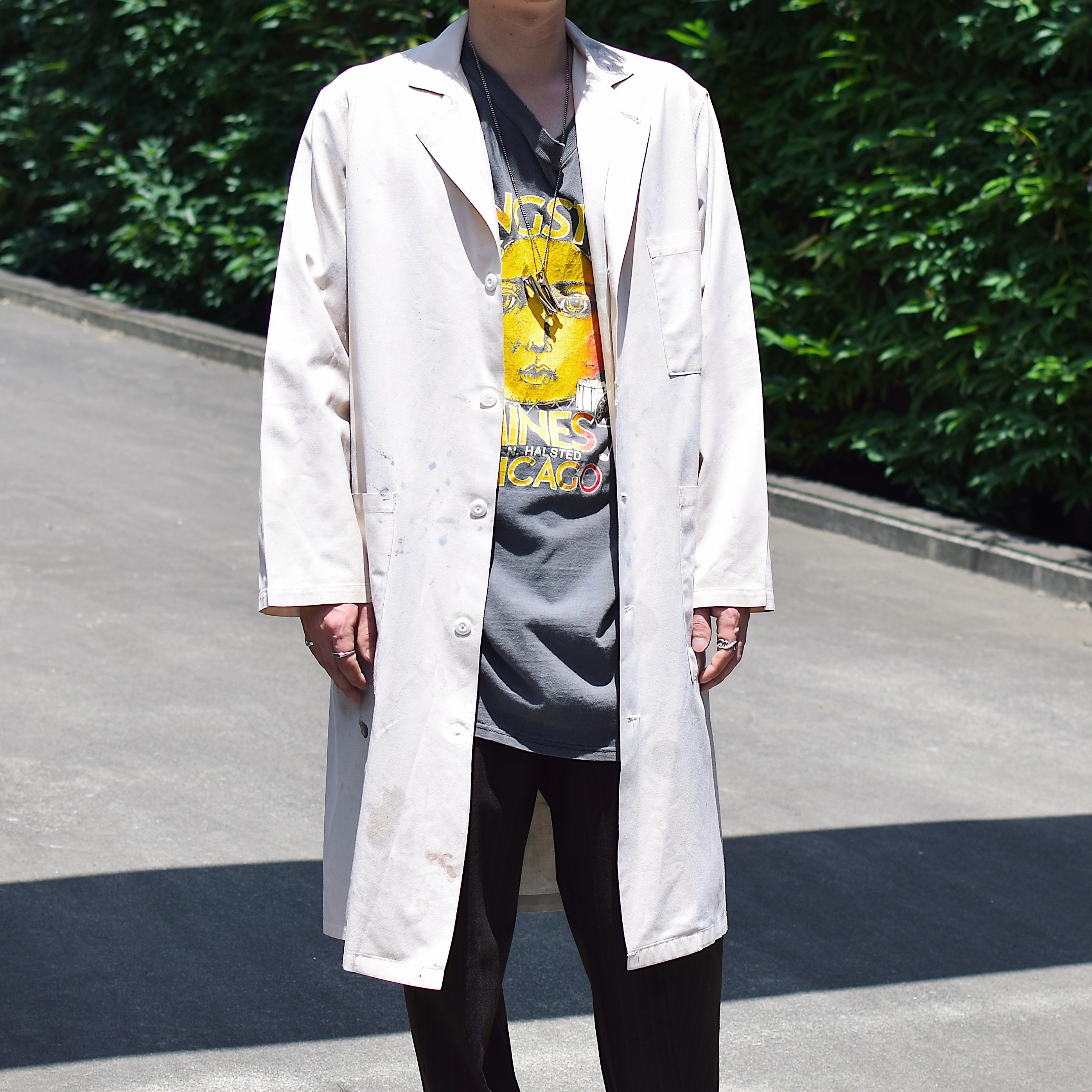Vintage 40〜50's【AMBASSADOR】Grunge Shop Coat の画像 3