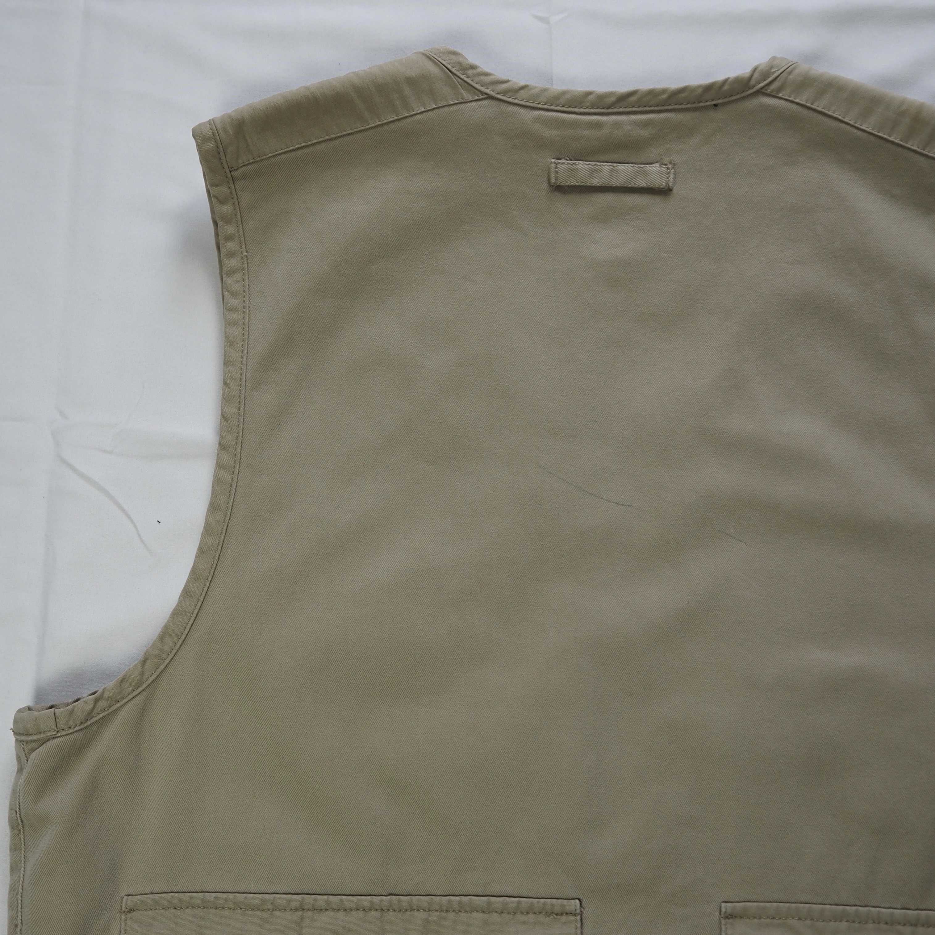 90’s OLD GAP ベスト Mサイズ ベージュ の画像 11