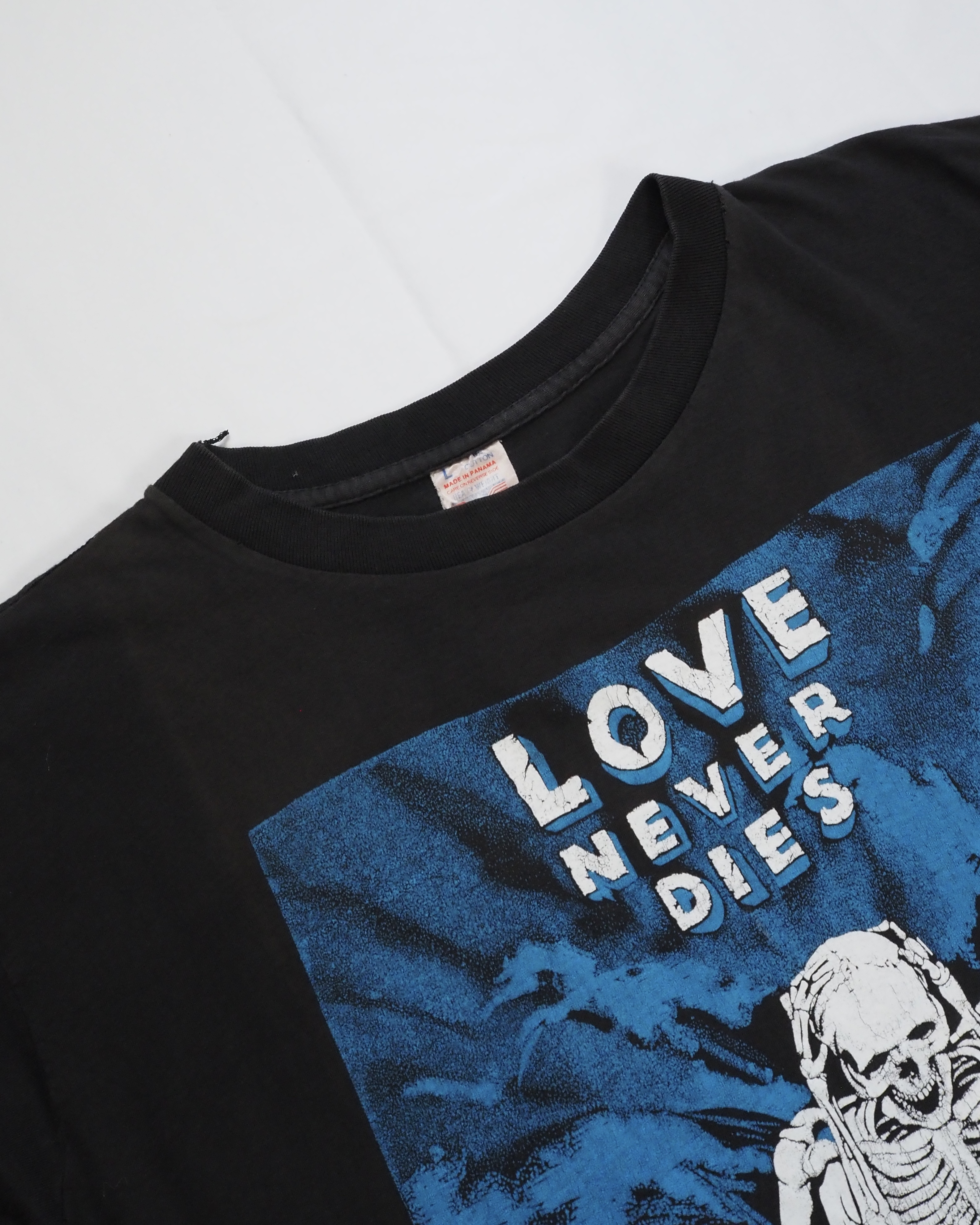 【5/6(水) 20:00入荷】80’s Love never dies Tシャツ スカル の画像 8