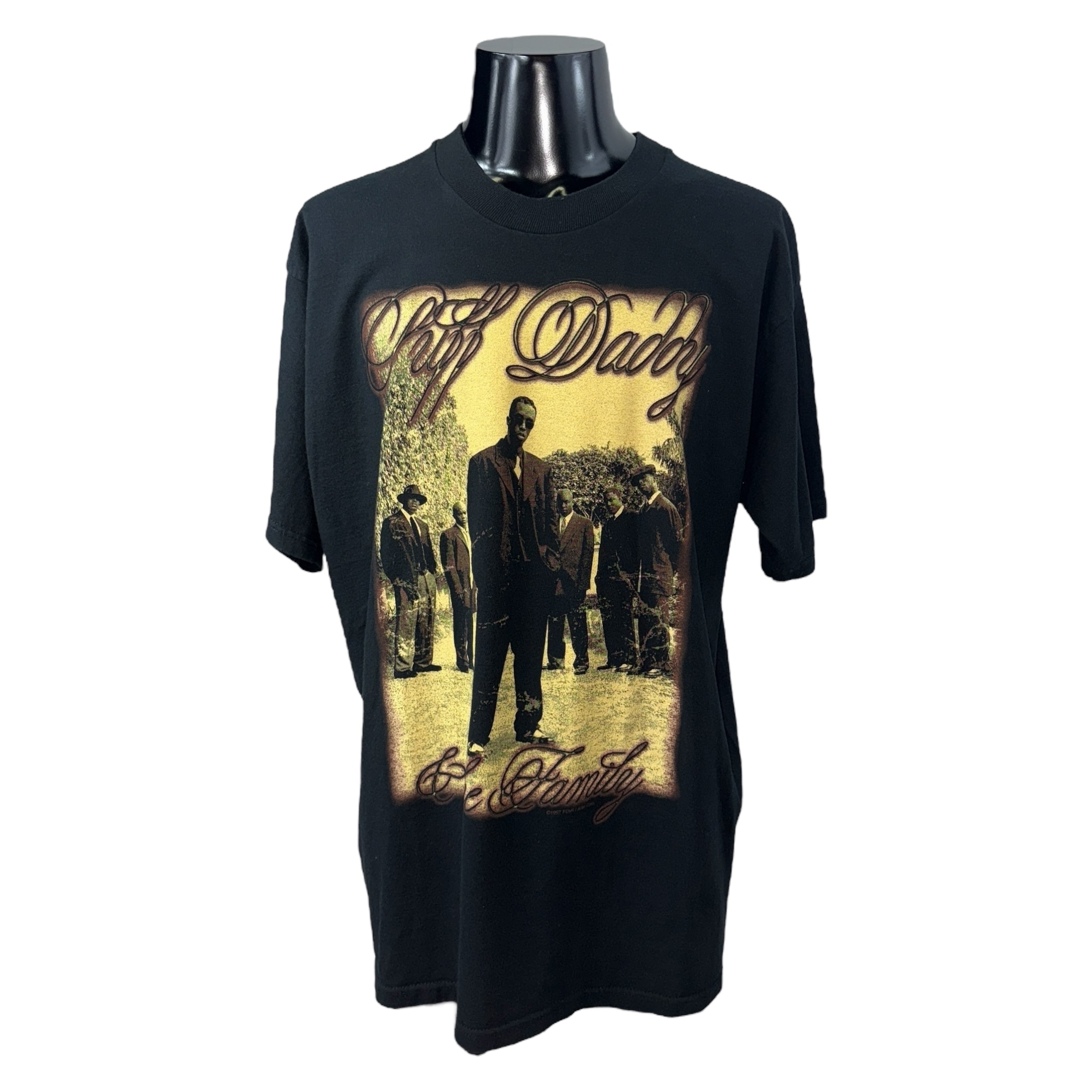 【PUFF DADDY】パフ・ダディ NO WAY OUT 1997年コピーライト 90’s Vintage Tシャツ