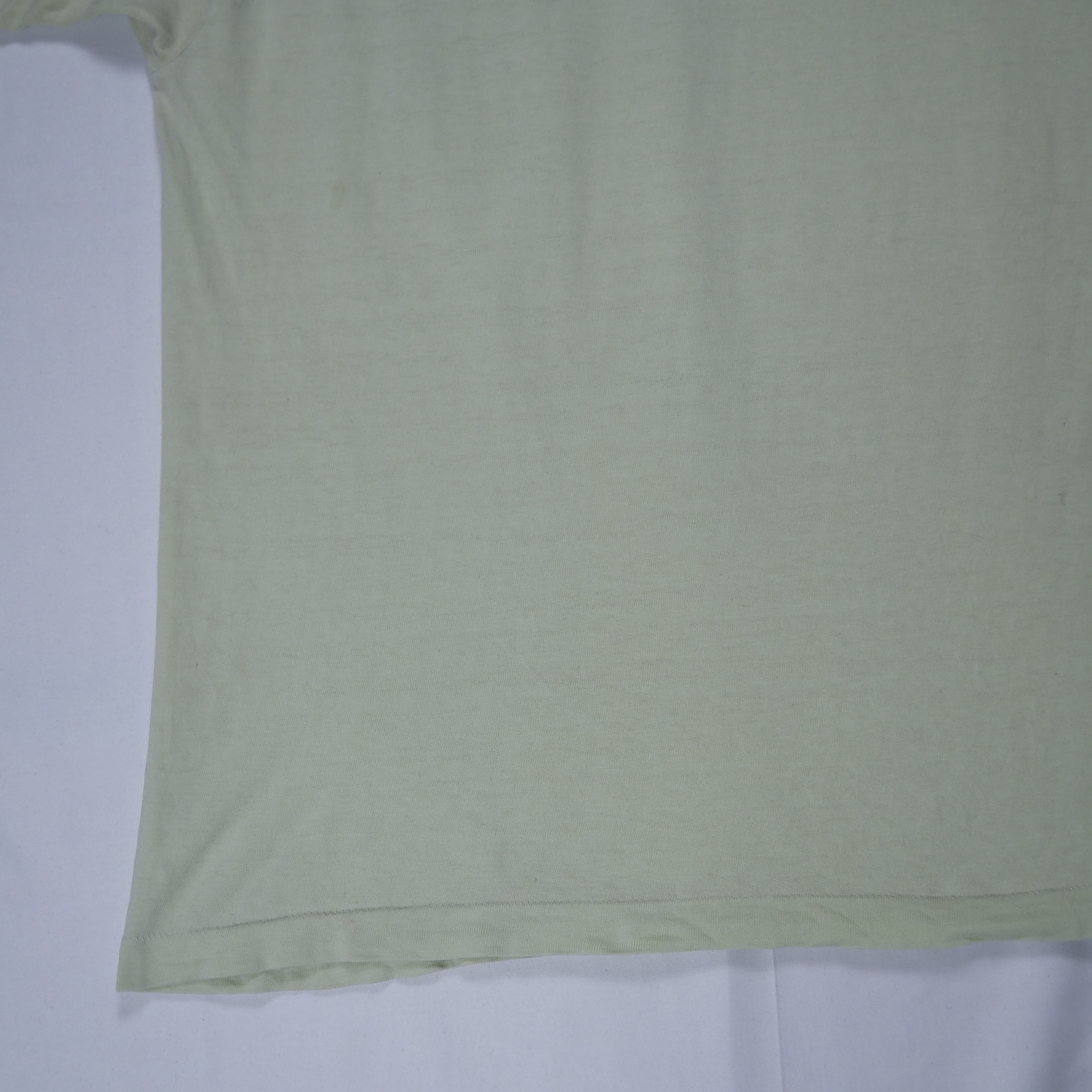 70’s Towncraft ブランクTシャツ ピスタチオグリーン Mサイズ の画像 16