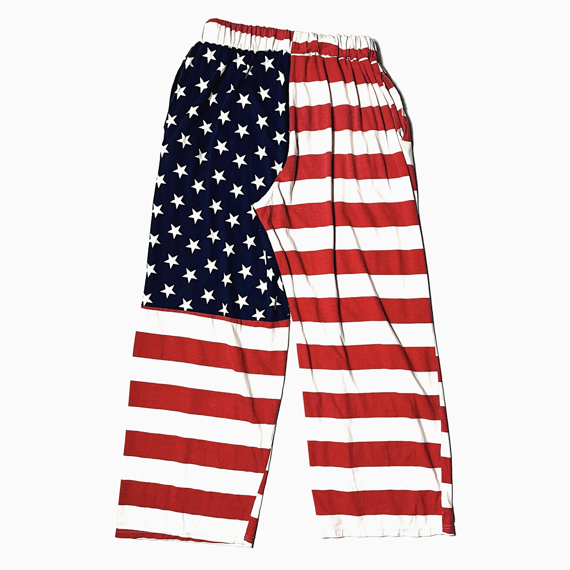 Y2K "Stars and Stripes" Pajama Pants の画像 2