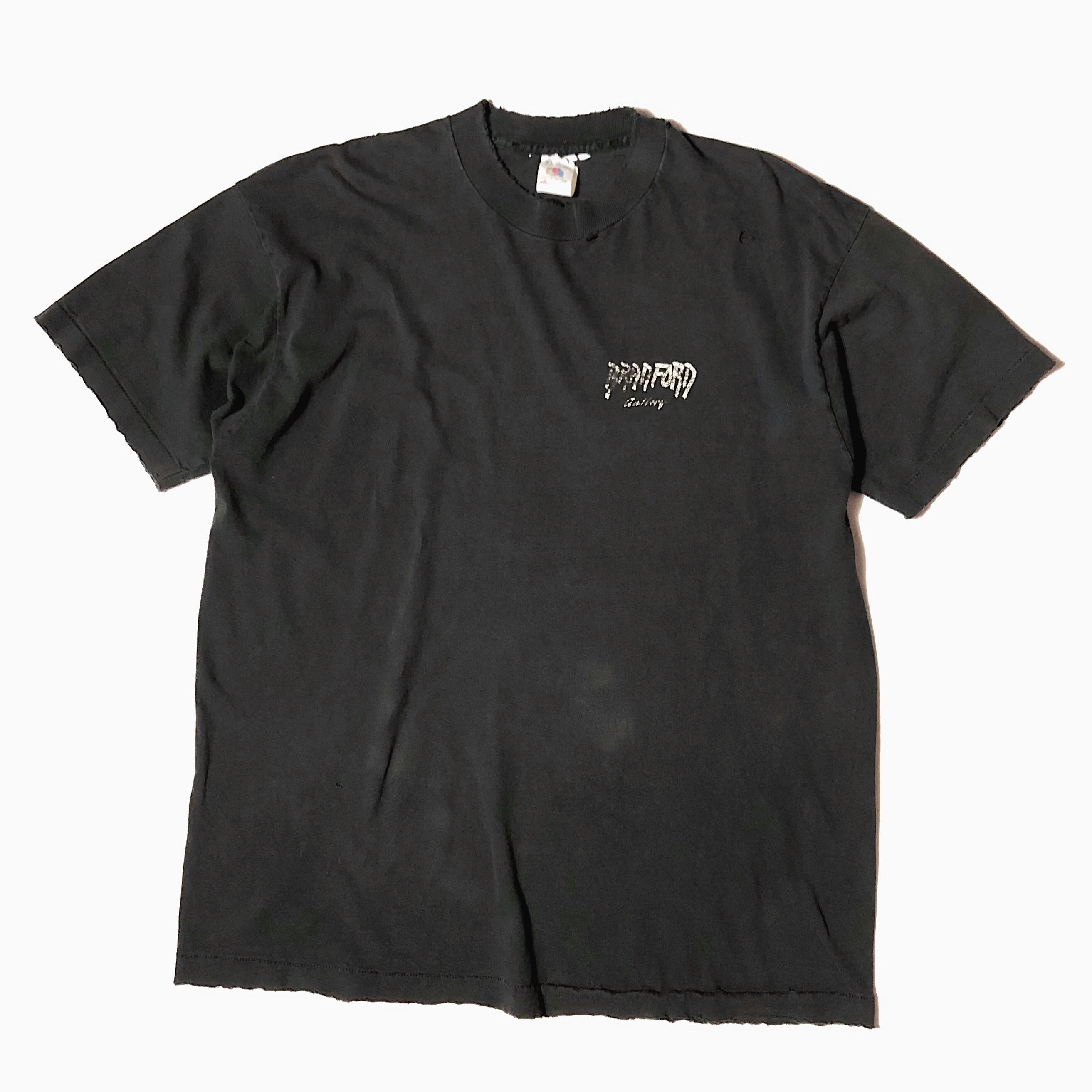 Vintage 90's【FRUIT OF THE LOOM】"BRADFORD GALLERY 〜John Lennon〜" Grunge T-shirt の画像 2