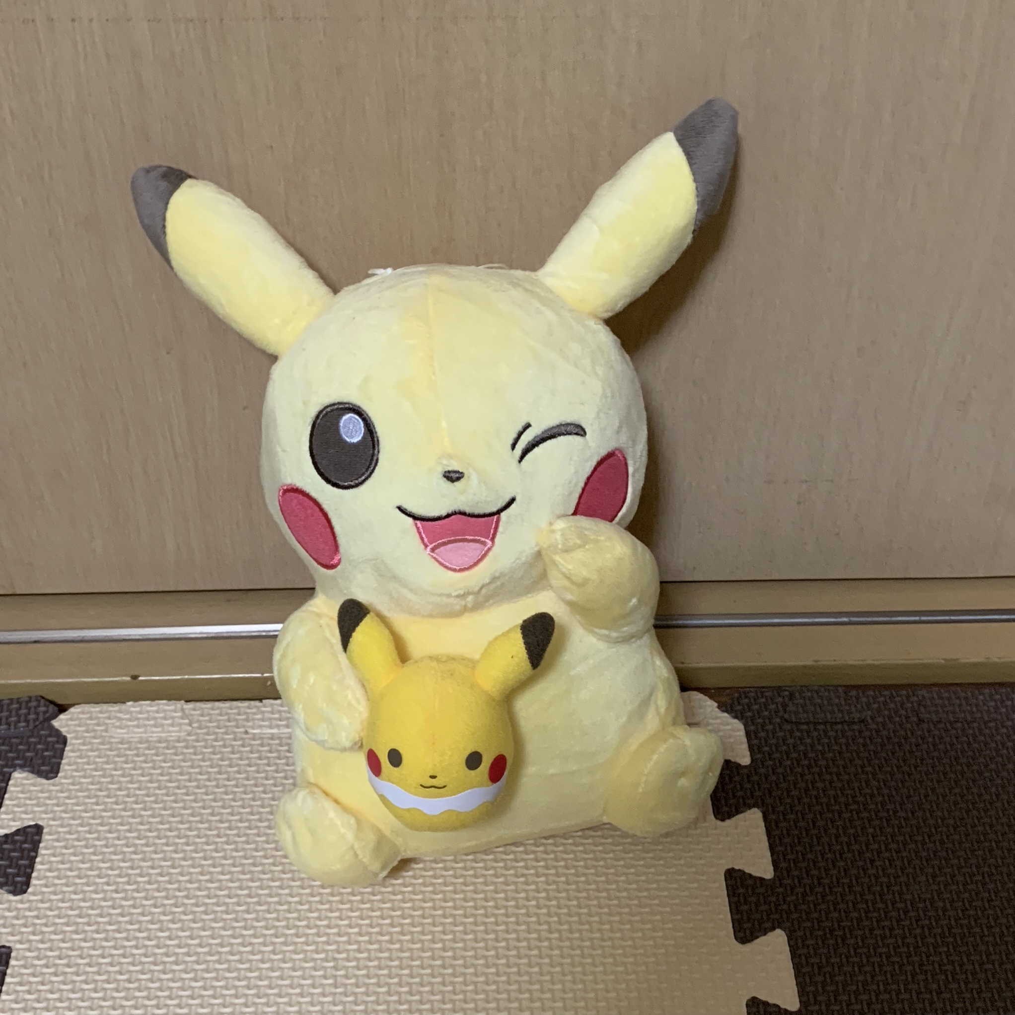 ポケモン tea party でっかいぬいぐるみ ピカチュウ【プライズ】 | pu&n