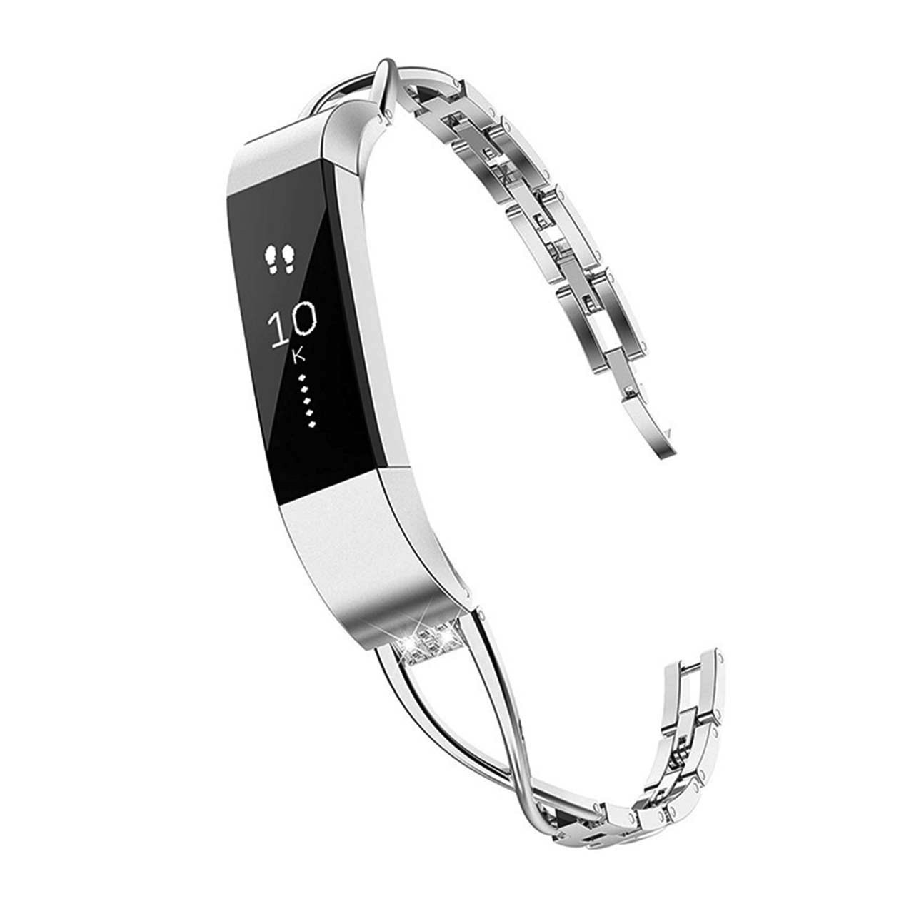 Fitbit Alta Hr 交換バンド ブレスレット風 シンプルエレガント Sno Fitbit Alta Hr 交換バンド ブレスレット風 シンプルエレガント Sno