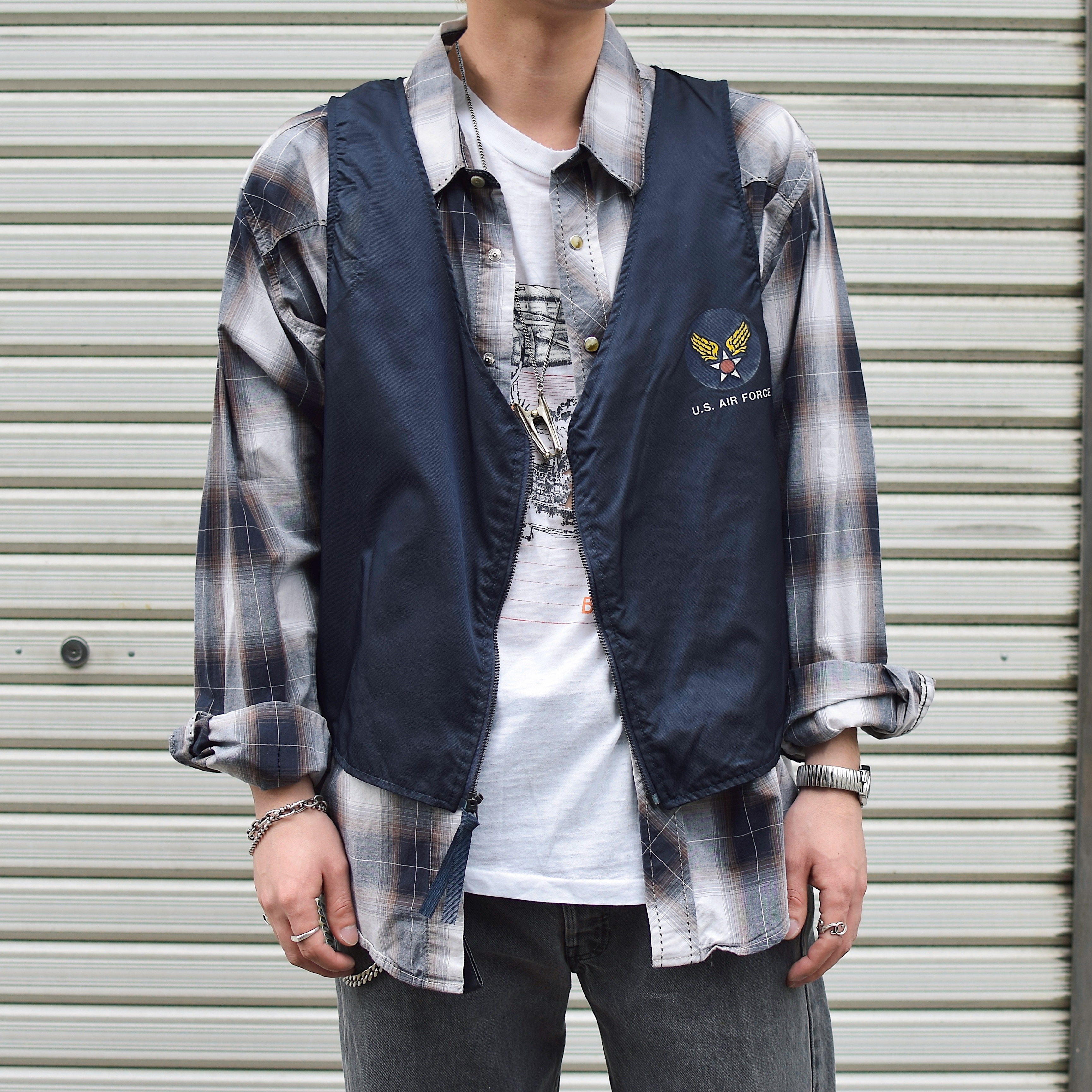 Vintage 90's【ALPHA INDUSTRIES, INC.】Radio Carrier Vest の画像 3