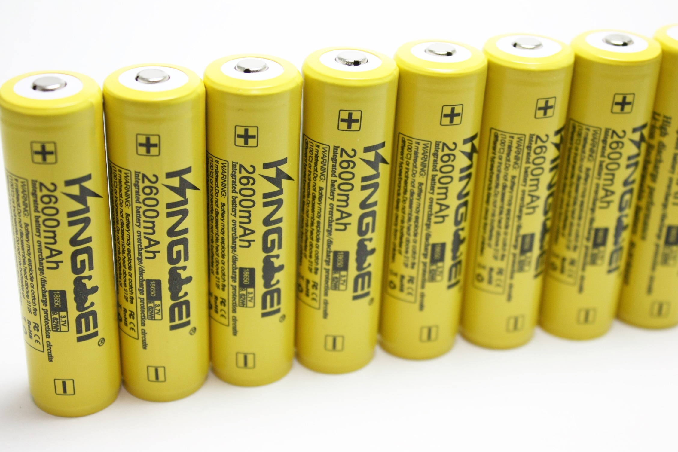18650 大容量 リチウムイオン 充電池 2600mah 懐中電灯 ヘッドライト用 後払いOK リチウムイオン、ニッケル水素、ニカド電池