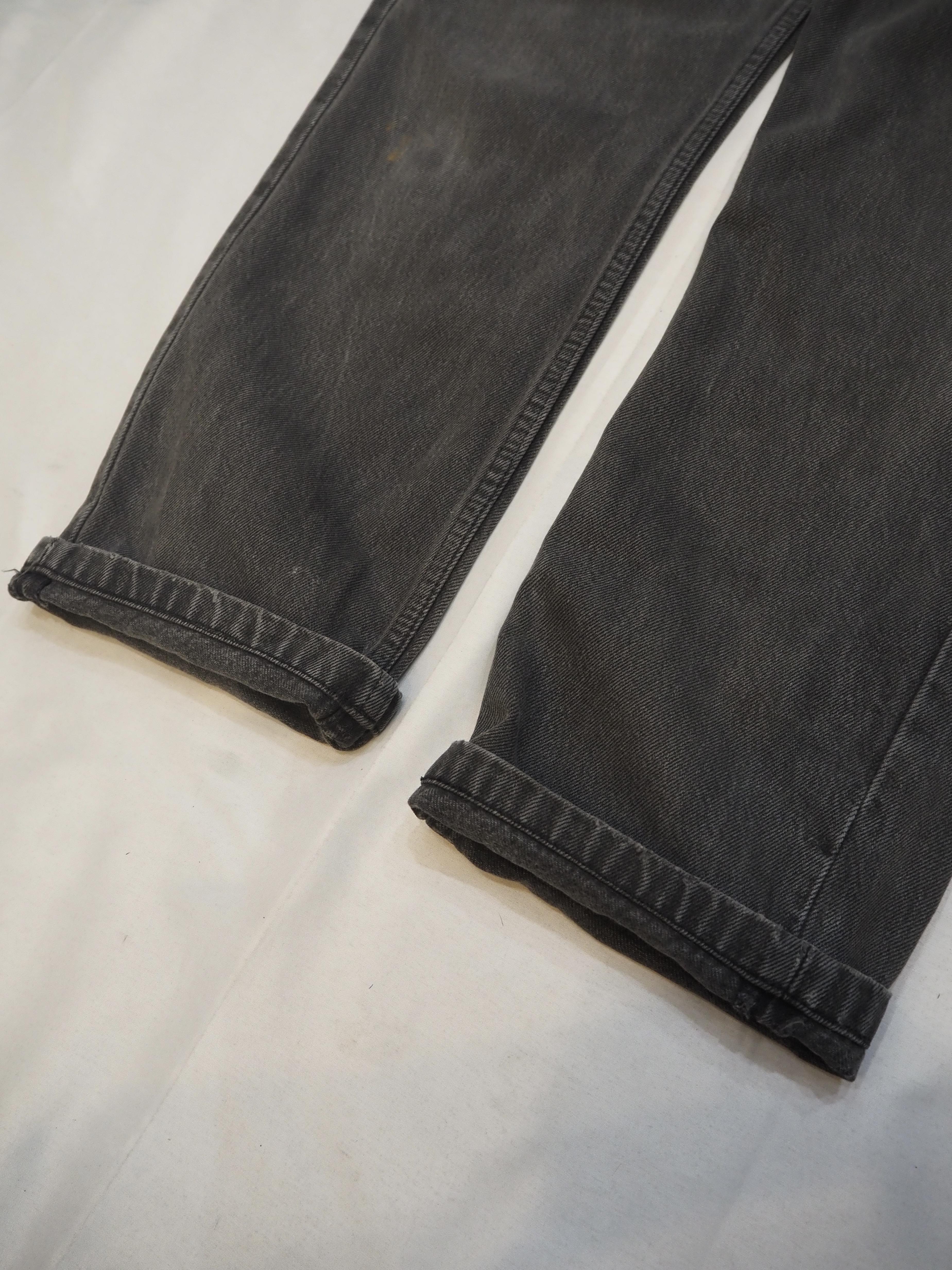 90’s Levi’s 501 Black Denim 32×28 US製 の画像 11