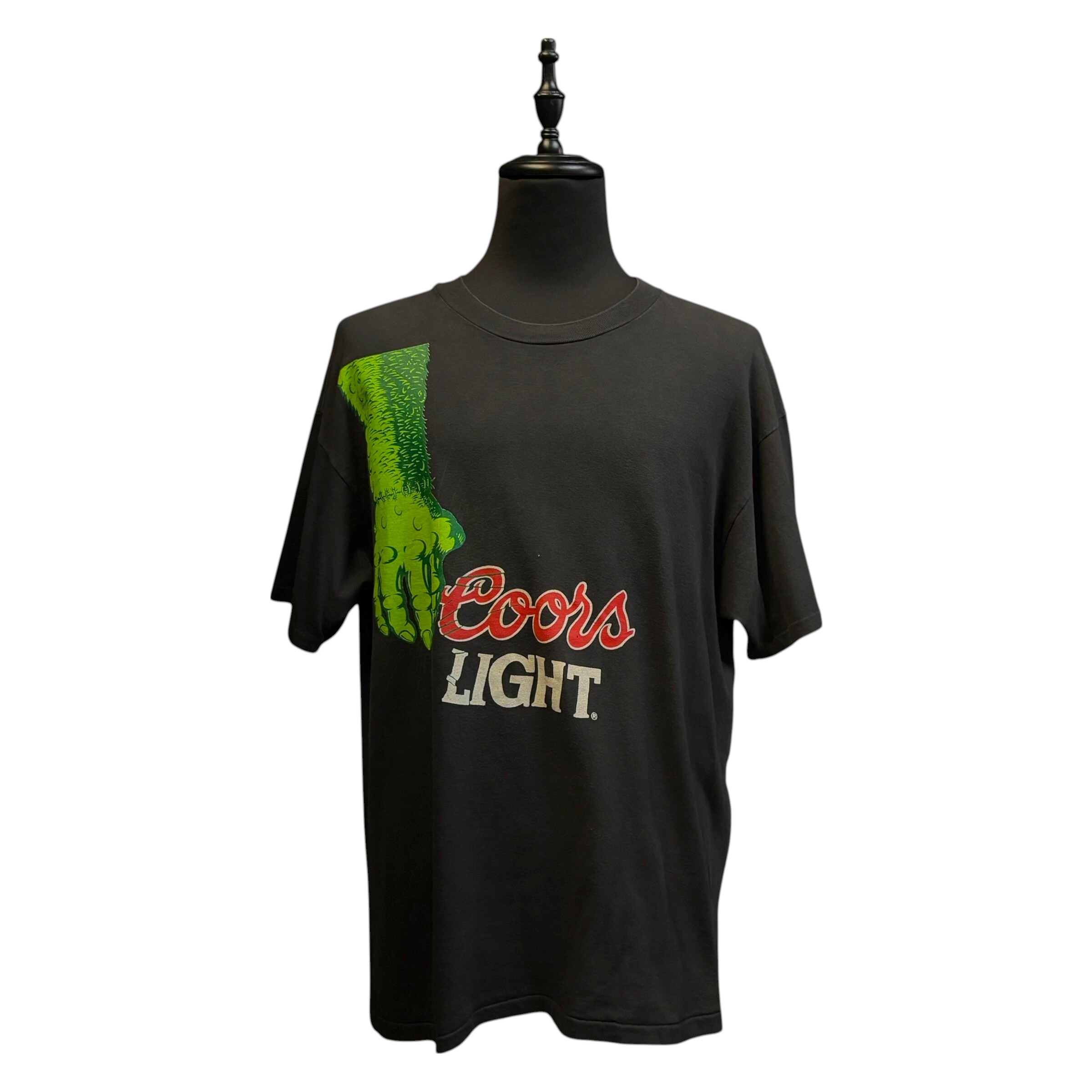 【Coors Light】クアーズライト 90’s Vintage アドバTシャツ USA製 Hanesタグ XL
